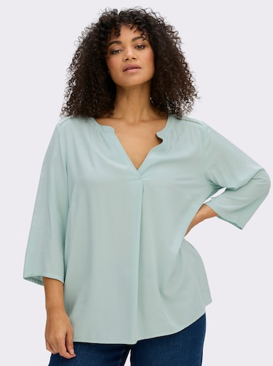 sheego Tunika - kalkmint