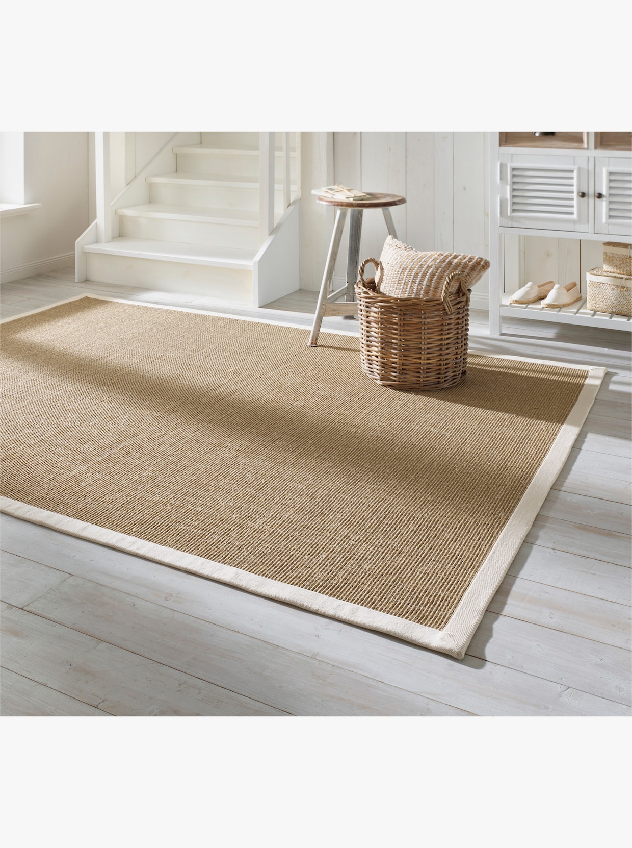 heine home Tapis en sisal - couleur ivoire