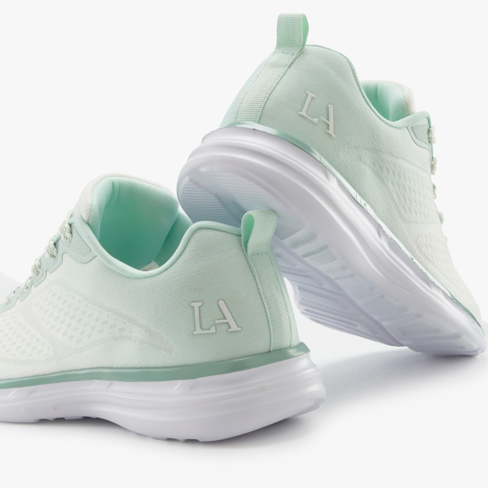 LASCANA Sneaker - weiß/hellgrün