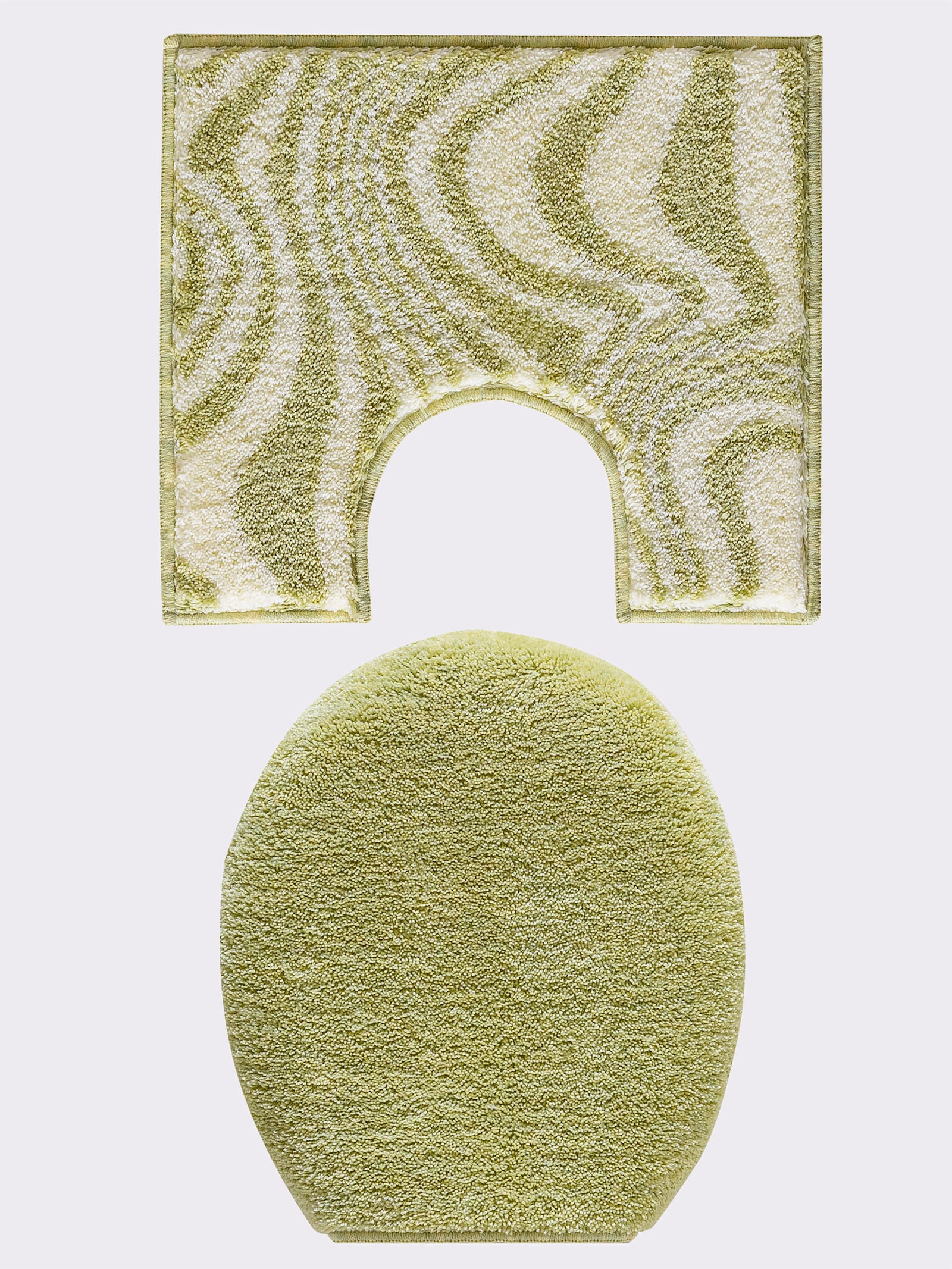 Grund Badmat - groen/ecru