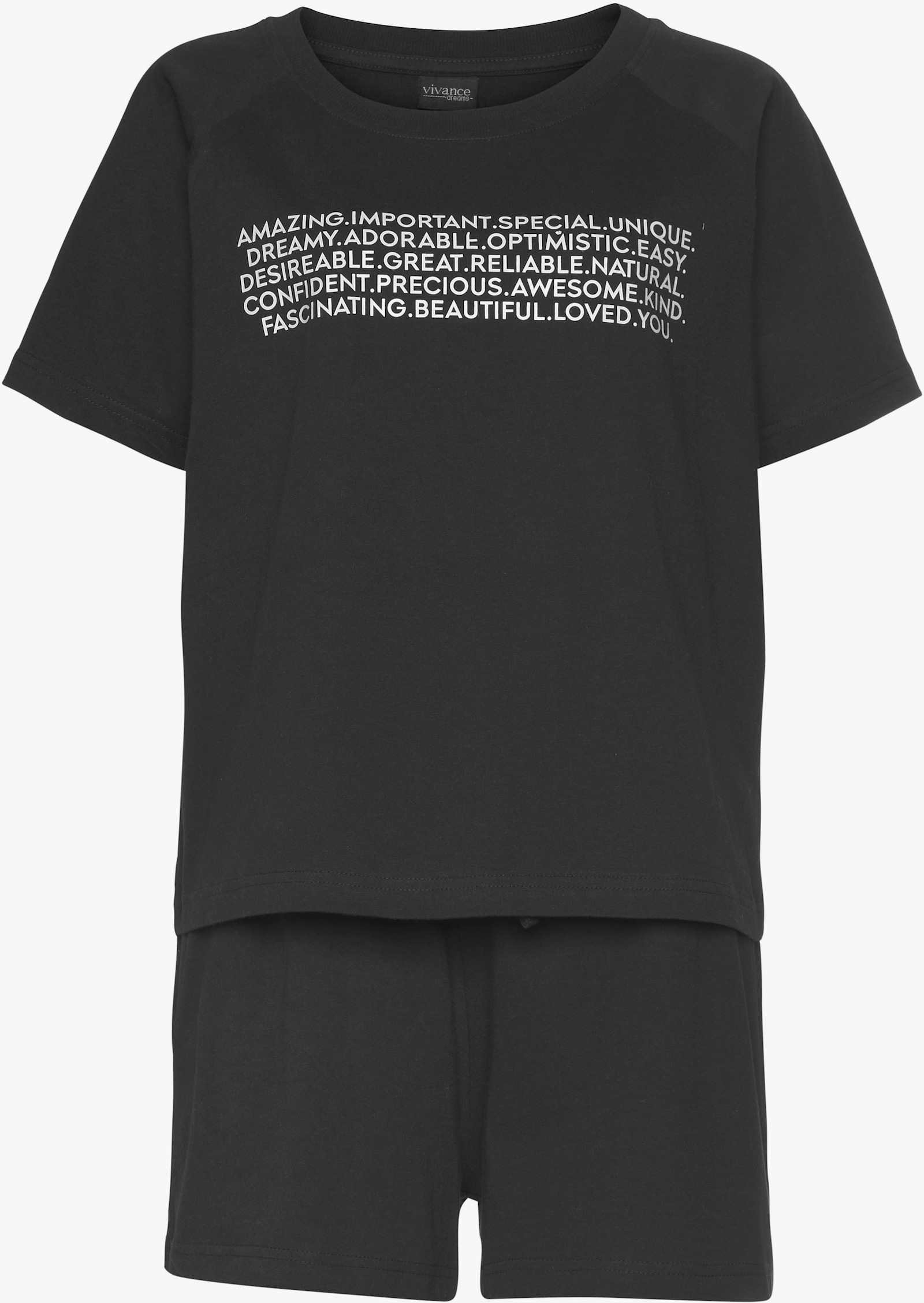 KangaROOS Pyjama court - noir