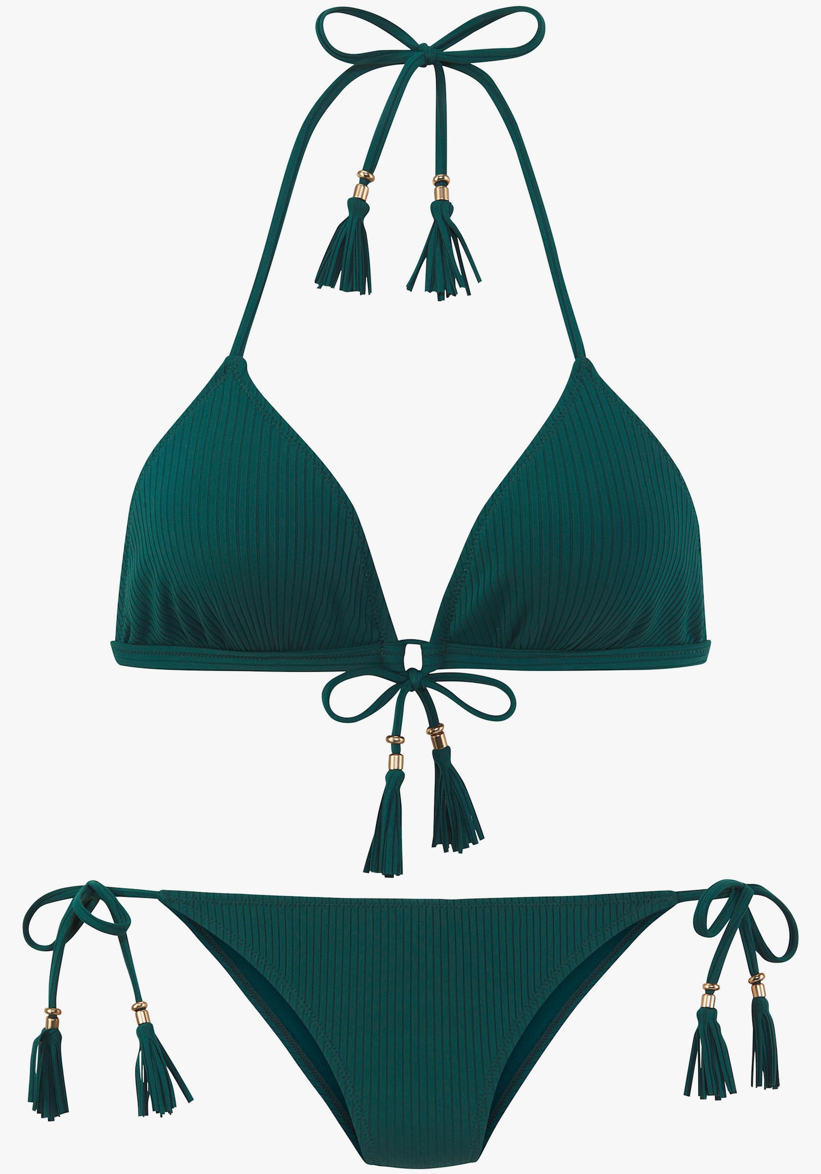 Elbsand Triangel-Bikini - petrol