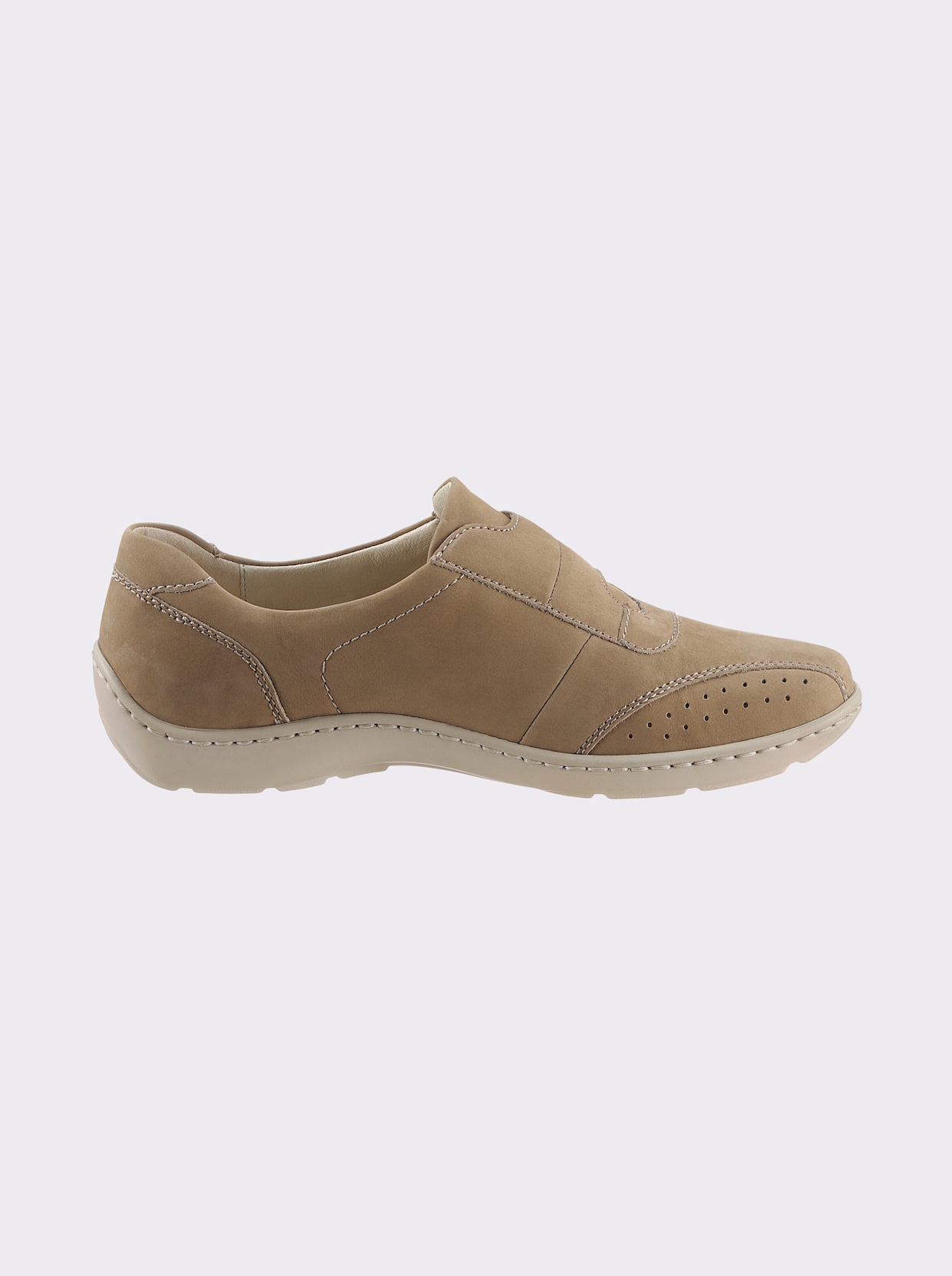 Waldläufer Klettschuh - taupe