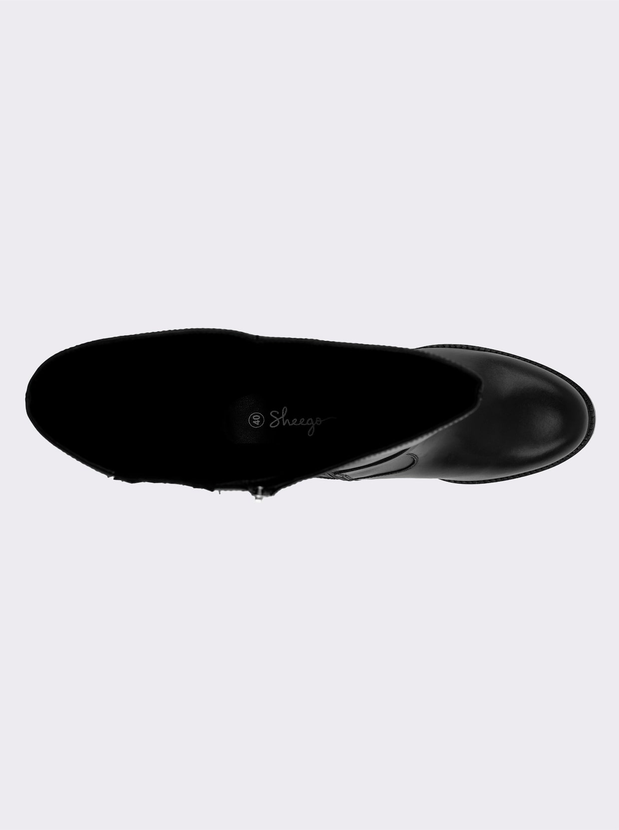 sheego Weitschaftstiefel - schwarz