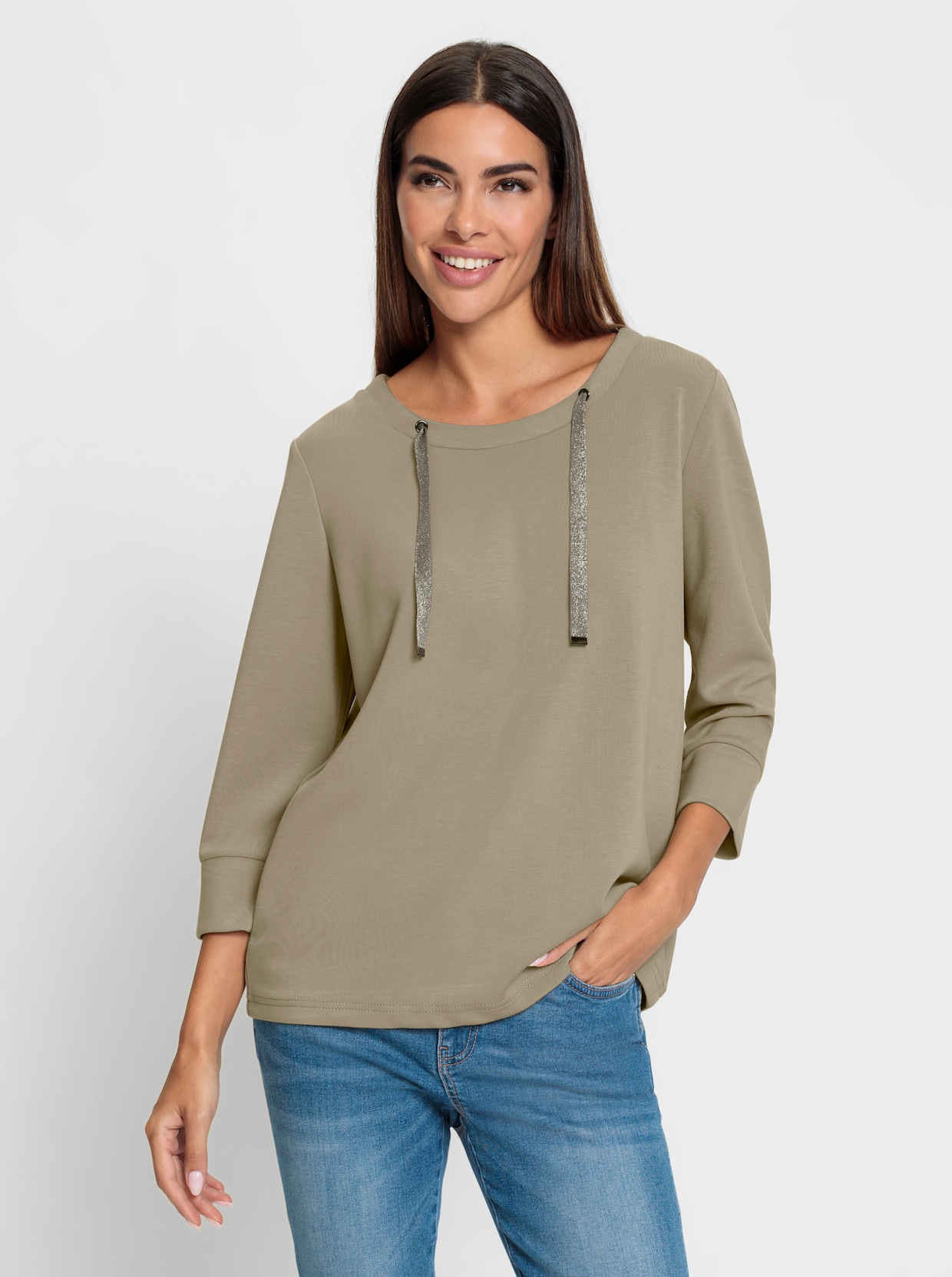 heine Sweatshirt - schlamm