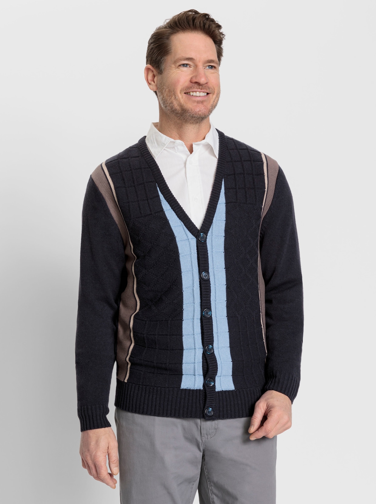 Marco Donati Strickjacke - marine