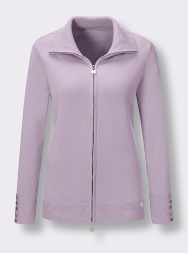 CREATION L PREMIUM Strickjacke - flieder