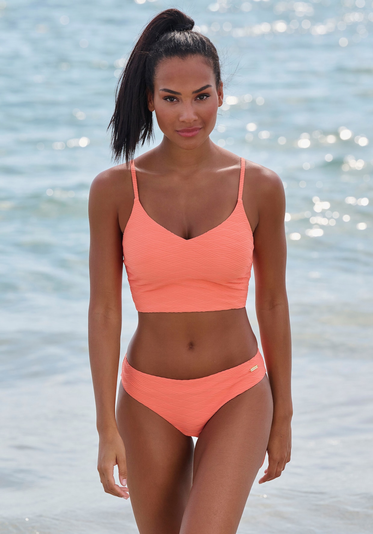 Sunseeker Bikini-Hose - peach