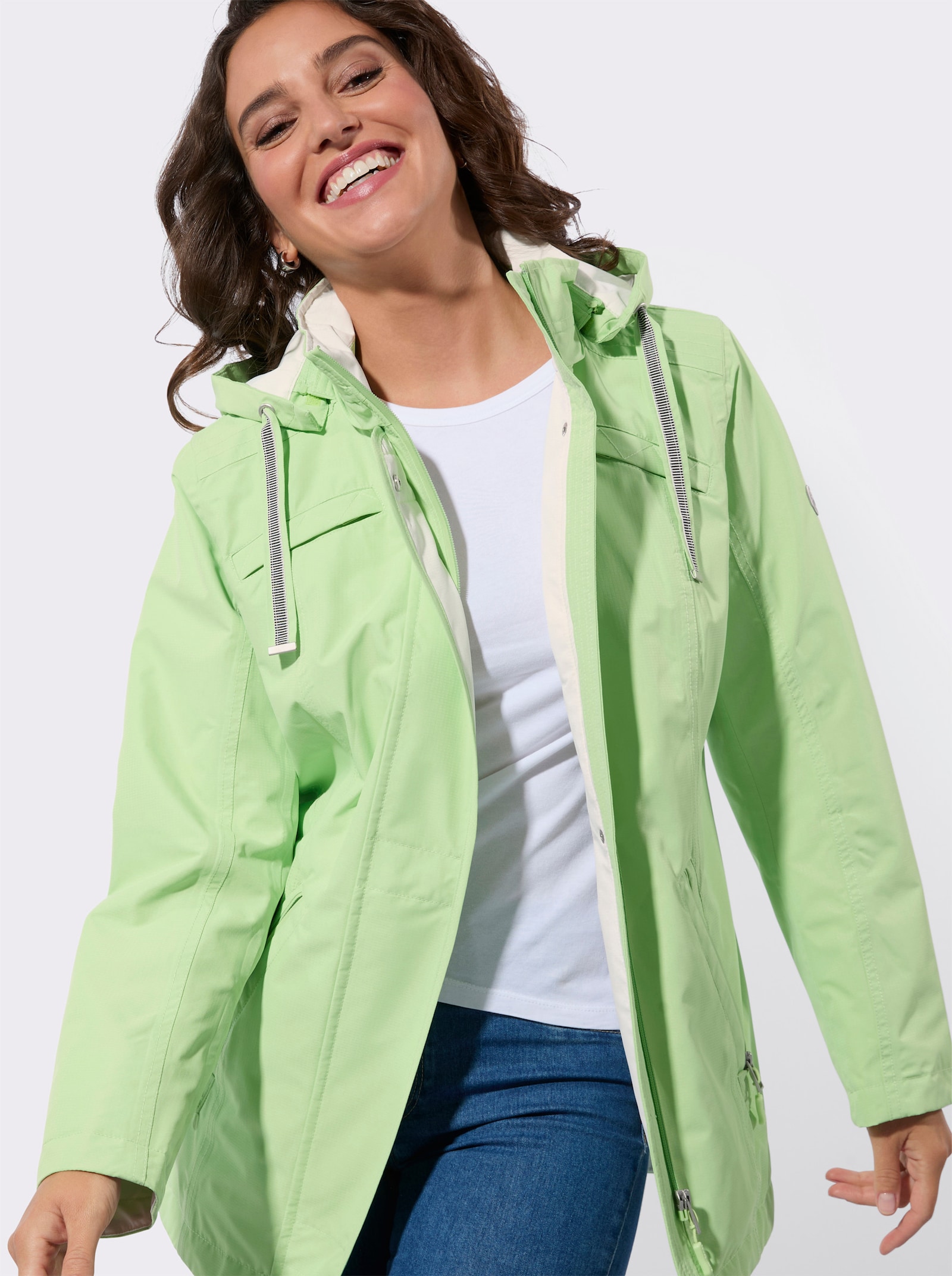 Funktionsjacke für die Übergangszeit - reseda