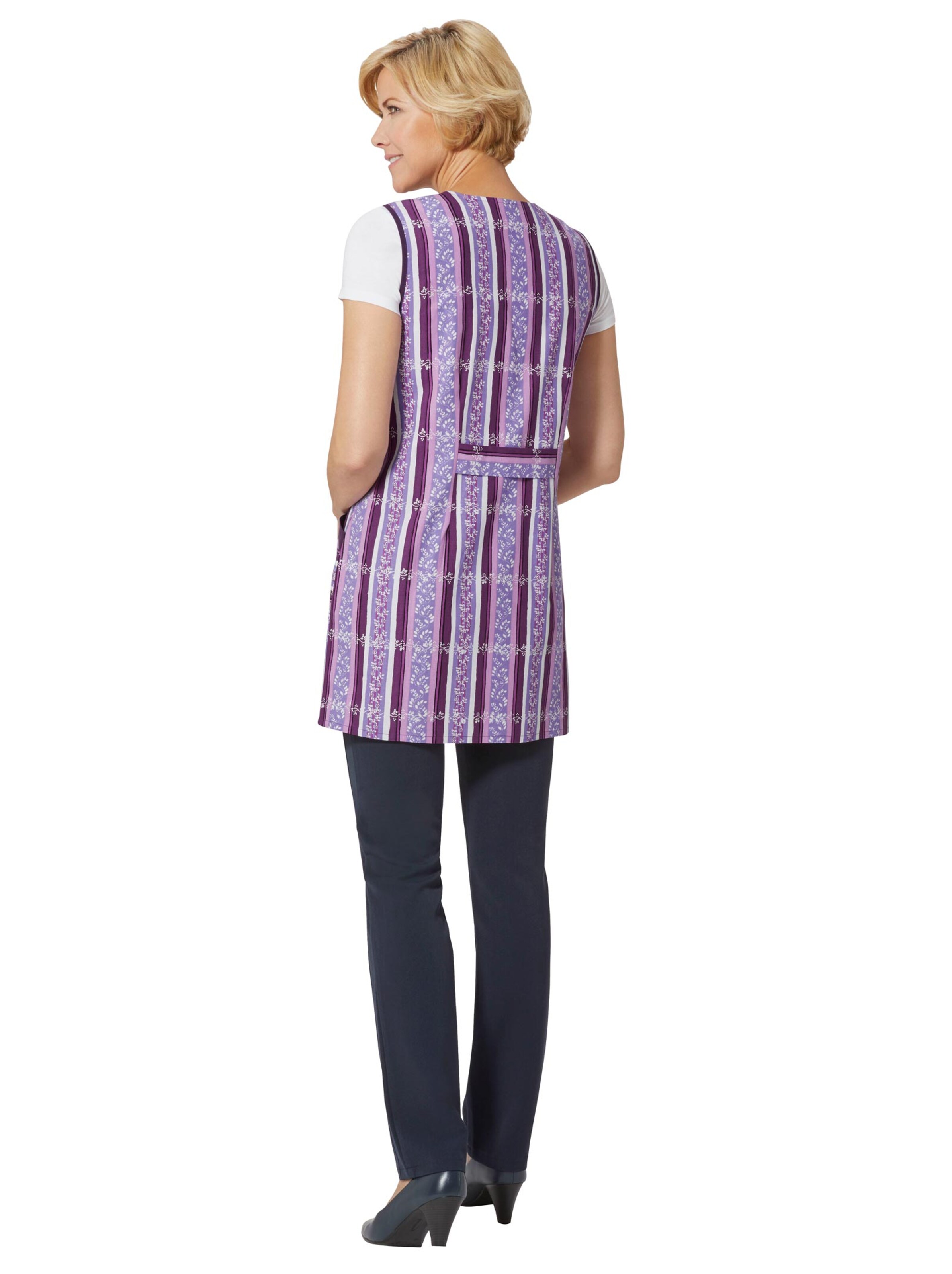 Kasack - flieder-bedruckt