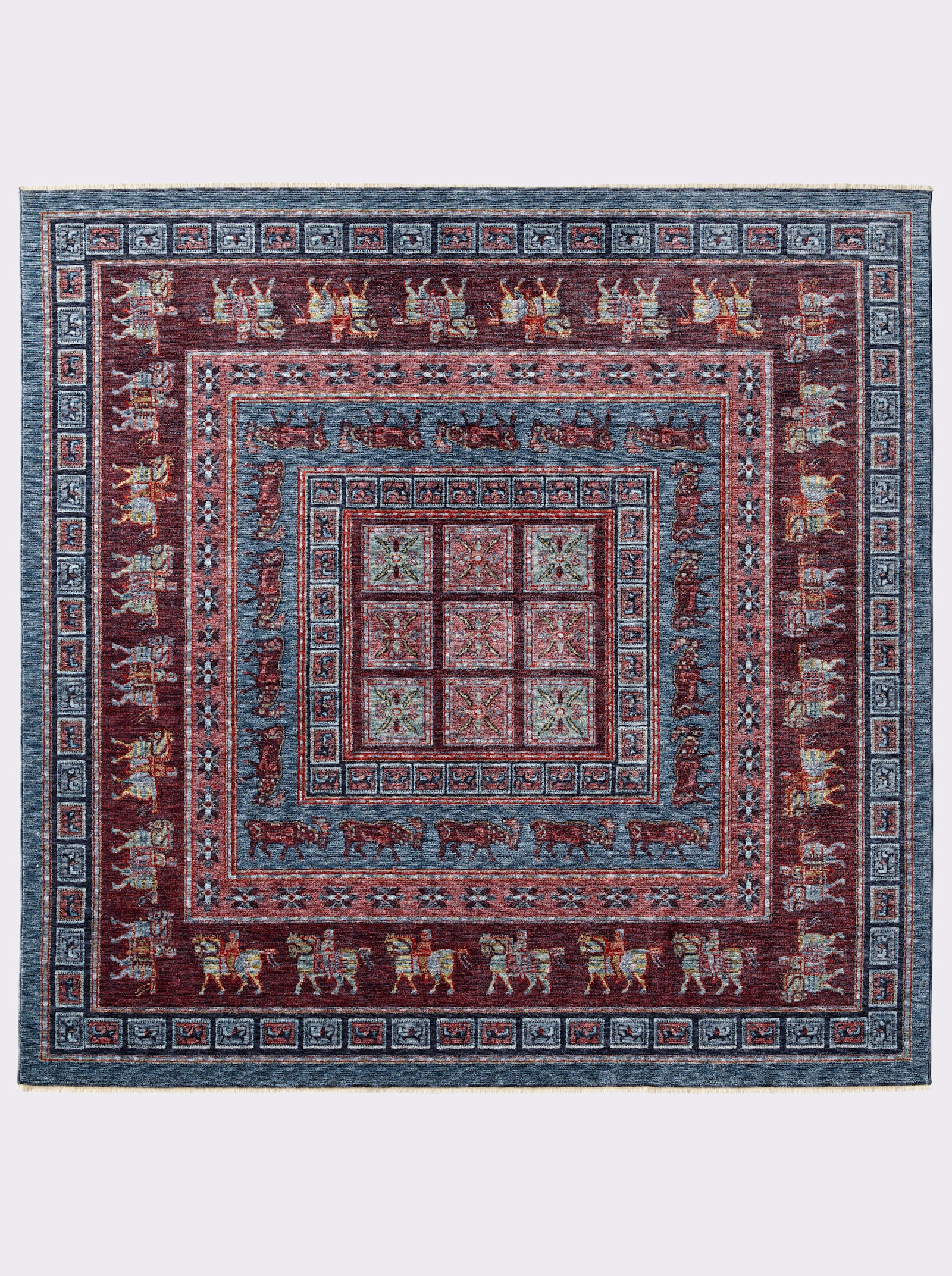 heine home Tapis - bleu-rouge
