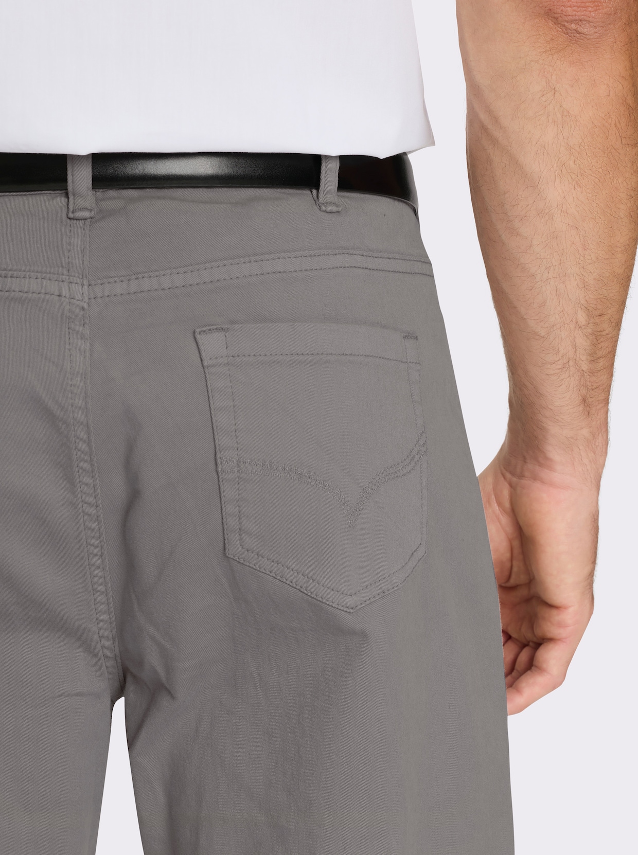 Marco Donati 5-Pocket-Hose - grau