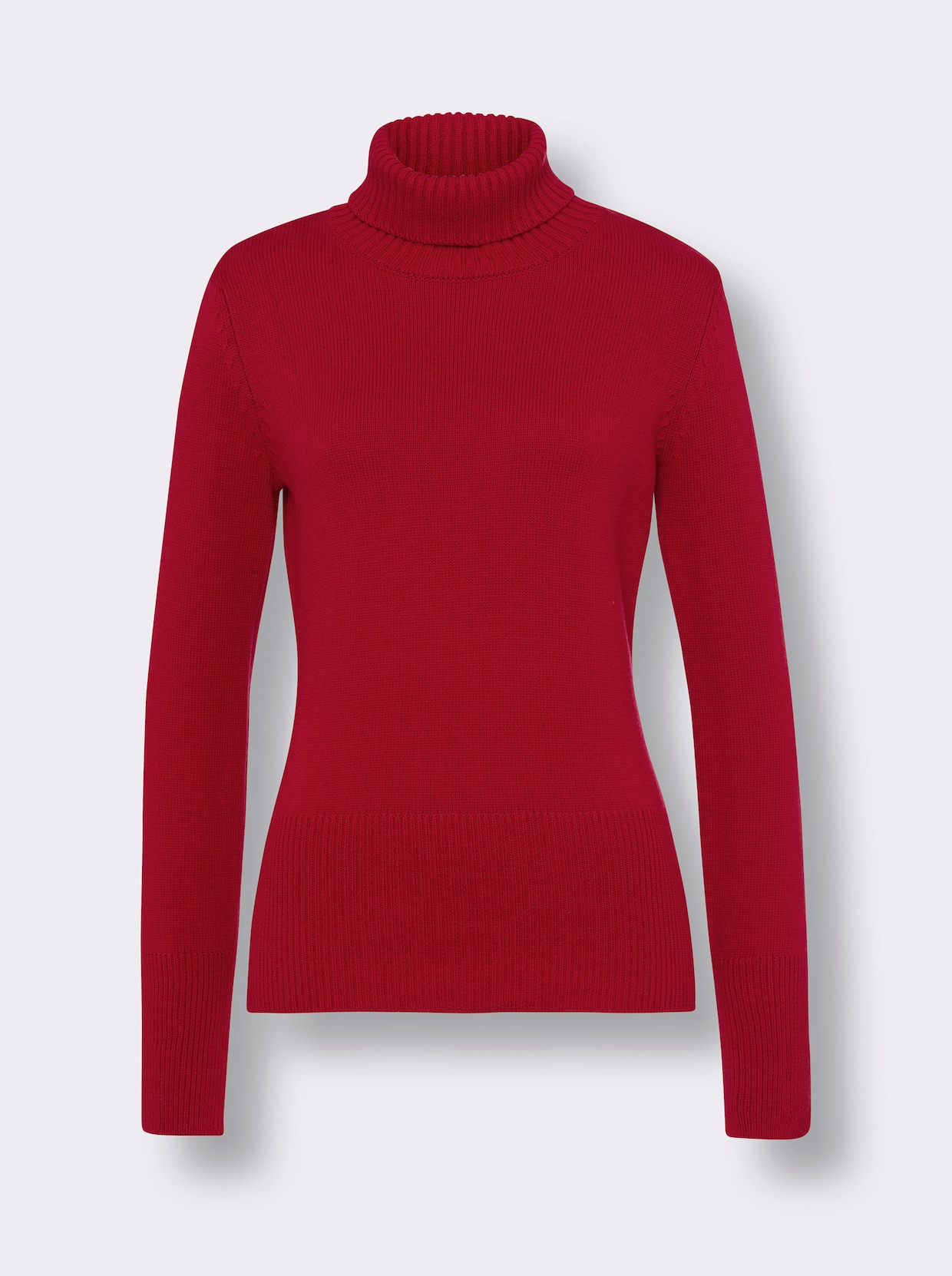 heine Rollkragenpullover mit Kaschmir-Anteil - rot