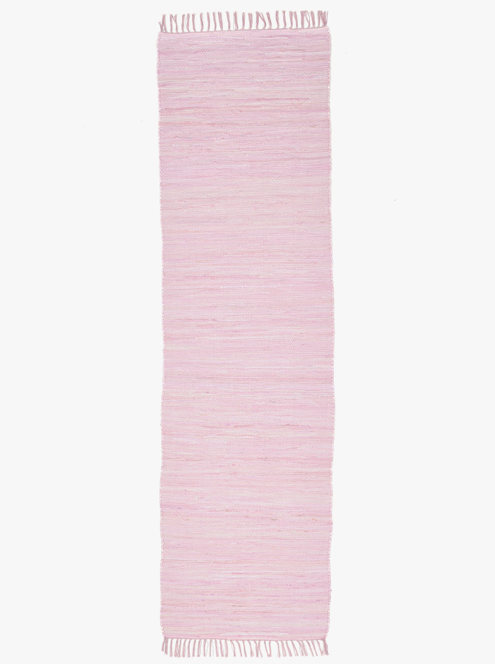 Theko Handwebteppich - rosa