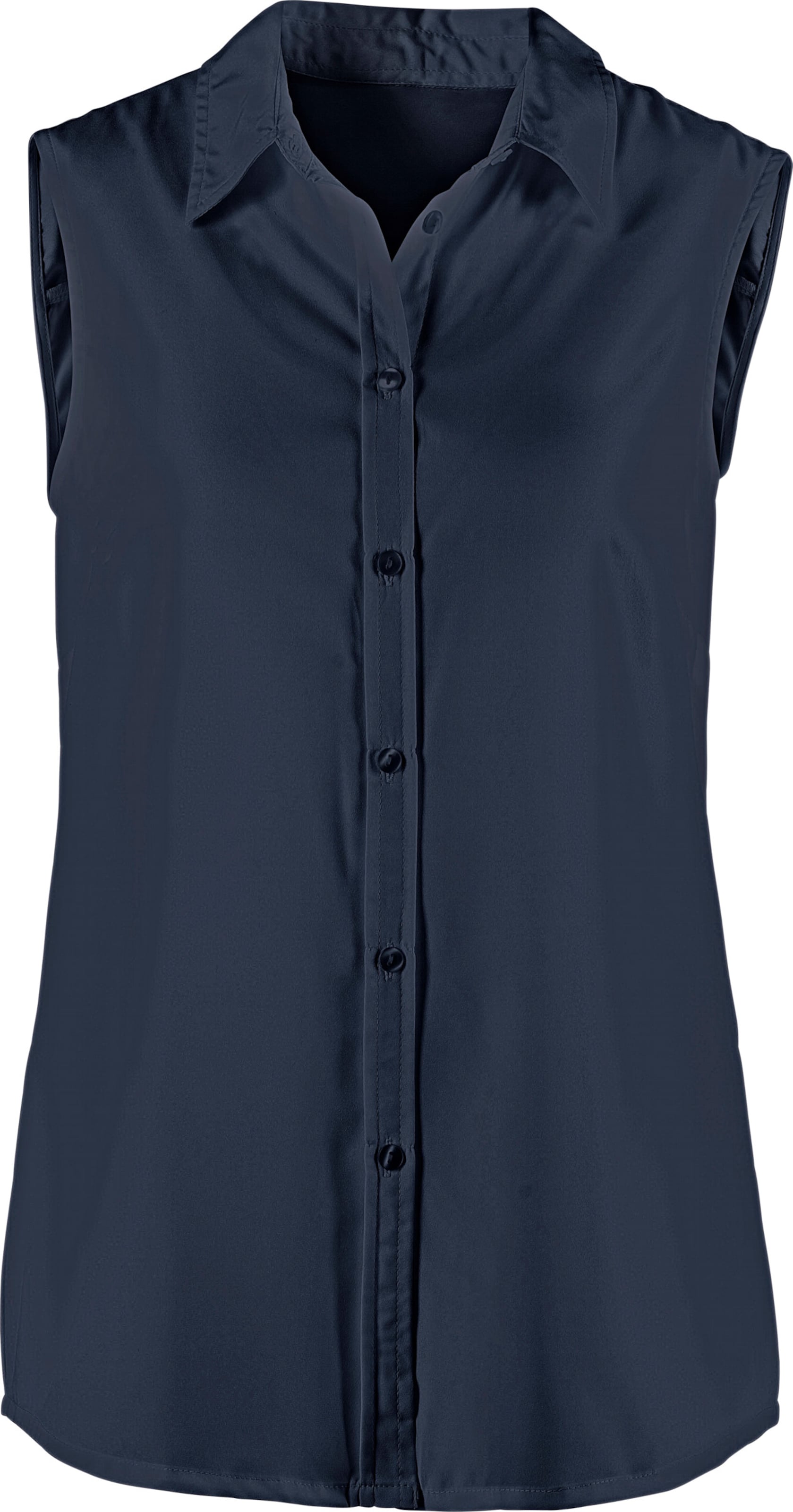Your Look... for less! Dames Mouwloze blouse marine Größe