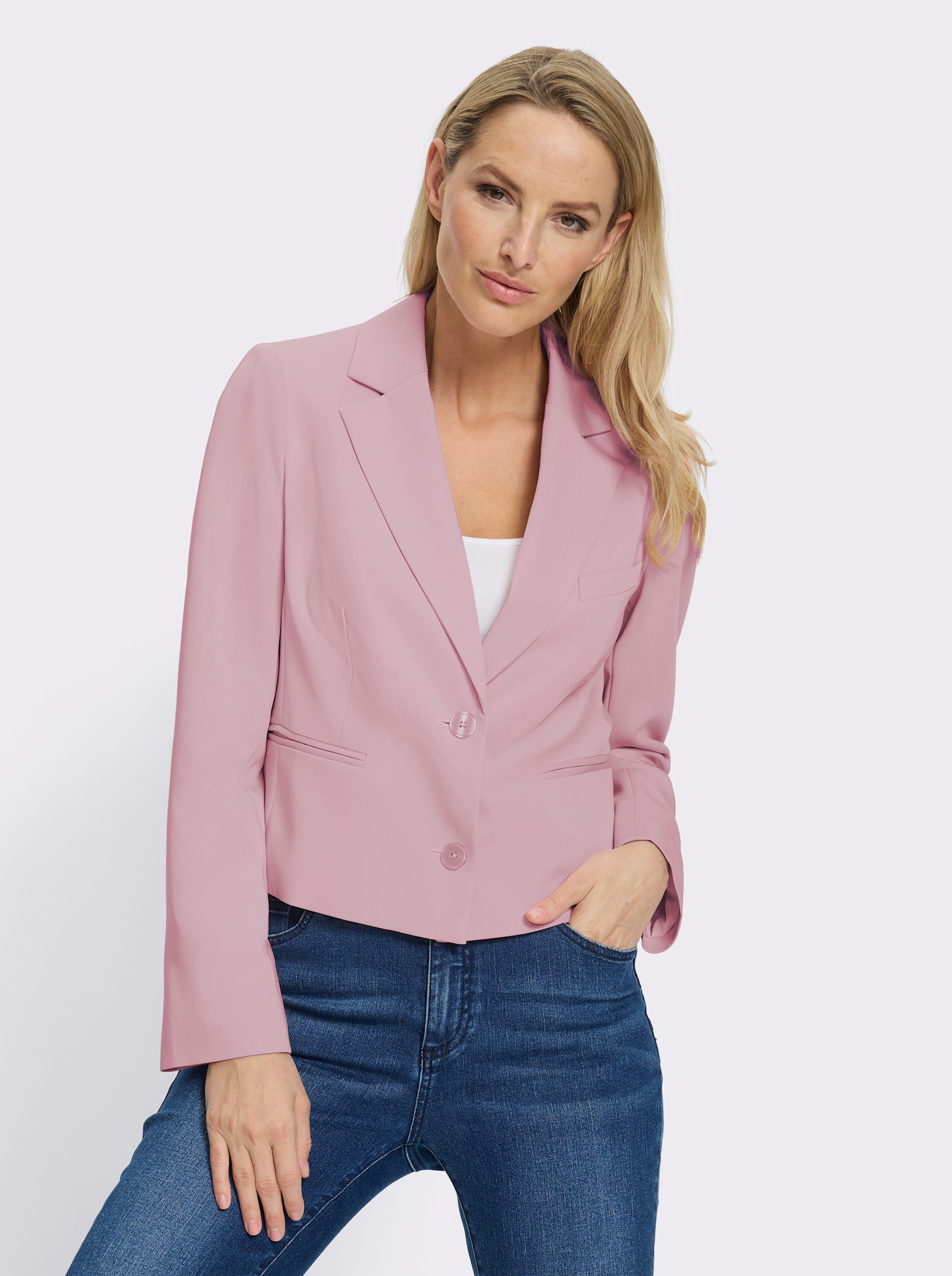 heine Blazer court - rose