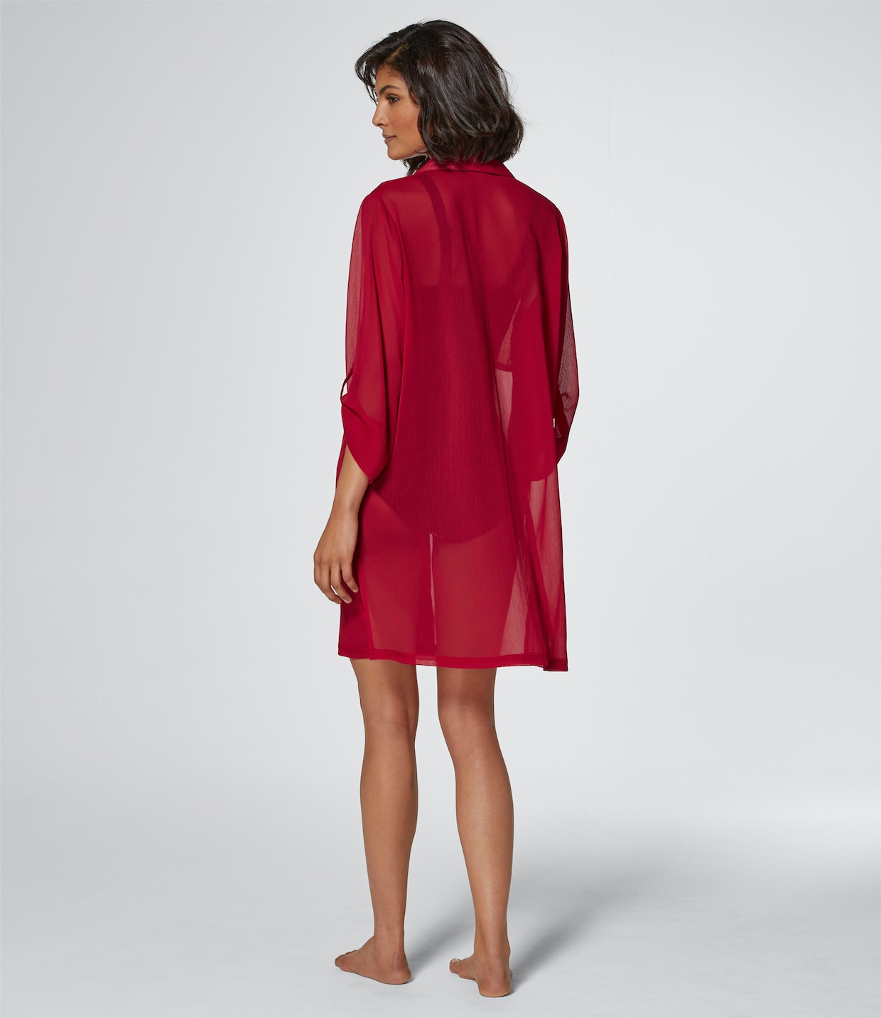 feel good Strandblouse - rood