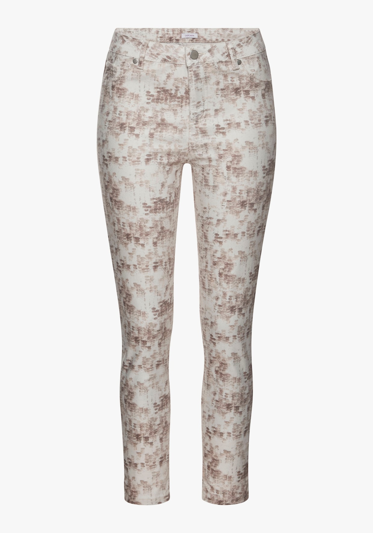 LASCANA Jegging 7/8 - marron clair imprimé