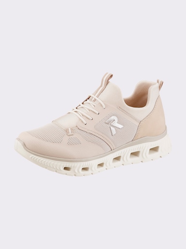 Rieker Sneaker mit leichter Sohle - ecru