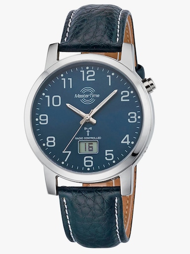 Radiografisch herenhorloge - blauw