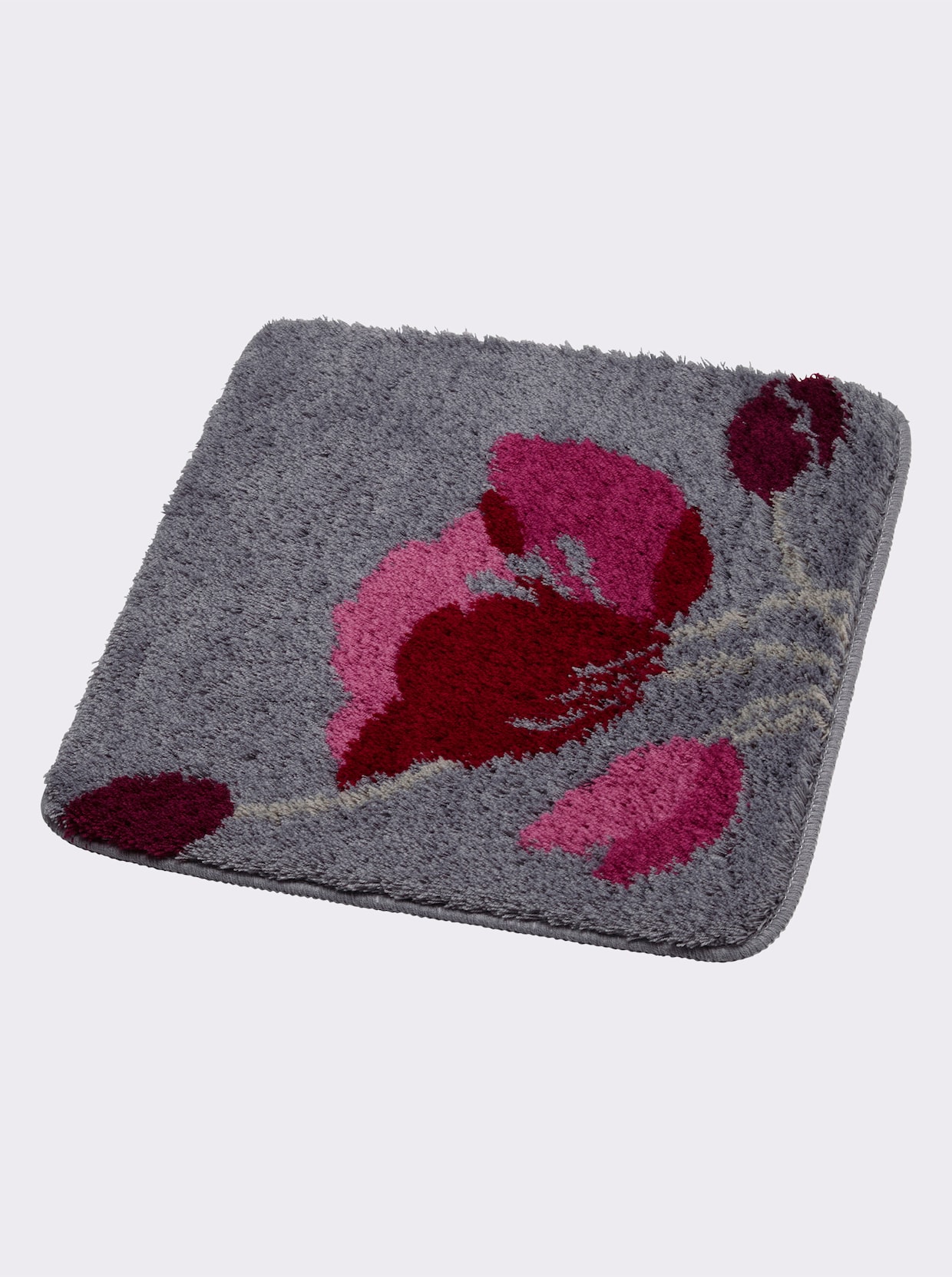 Hagemann Tapis de bain - gris-mauve