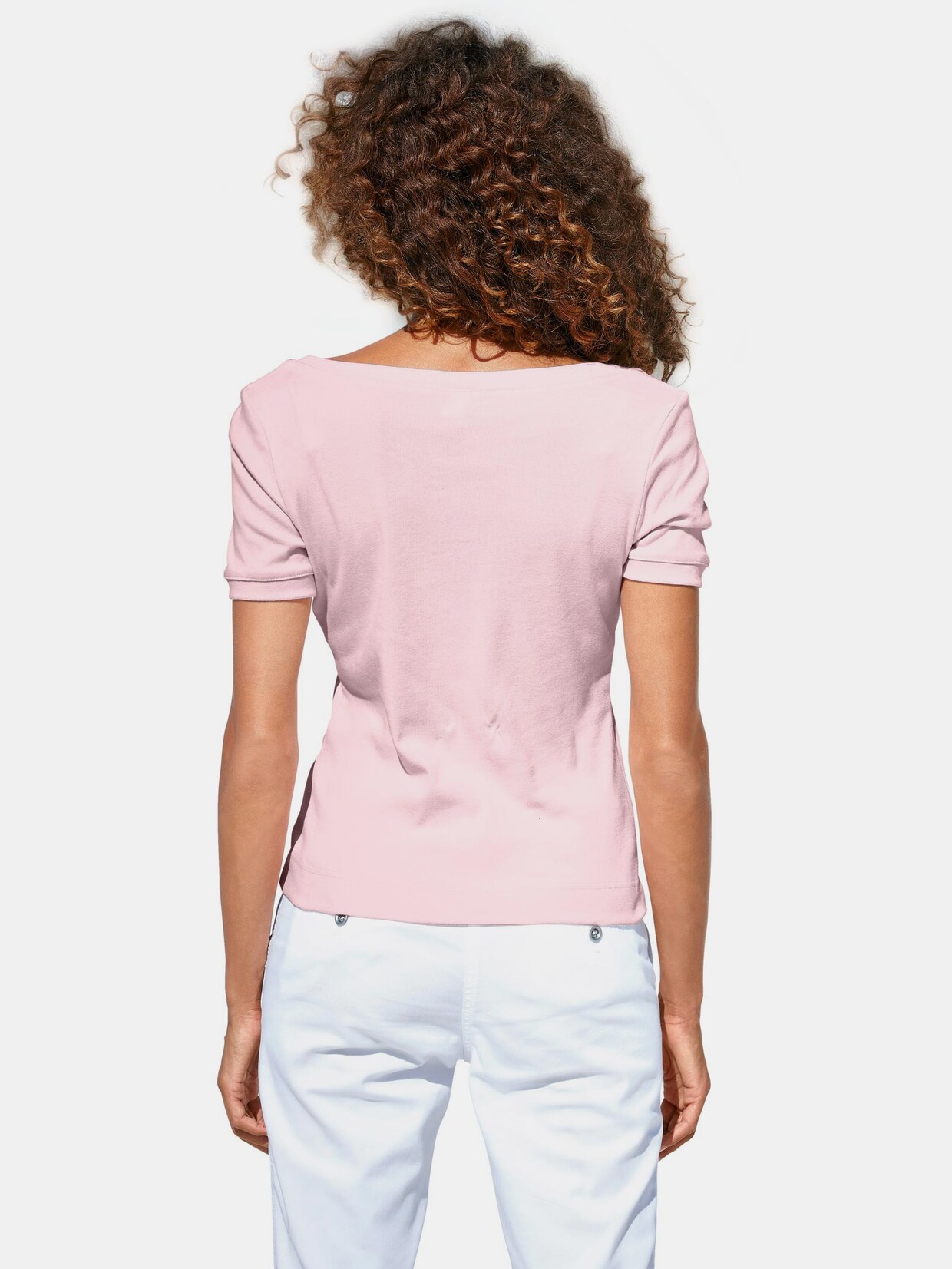 Linea Tesini Carré-Shirt - rosé
