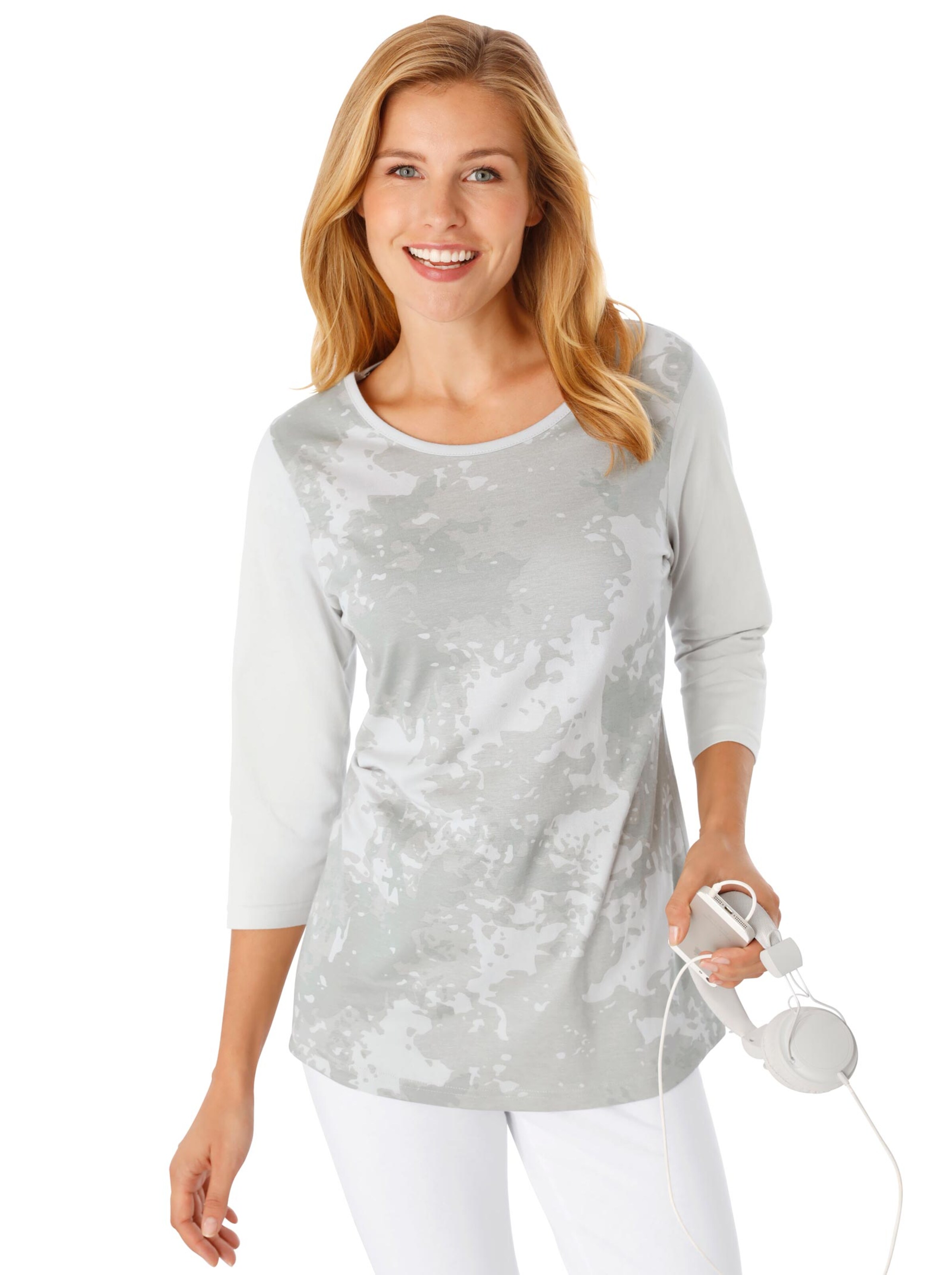 Freizeitshirt - grau