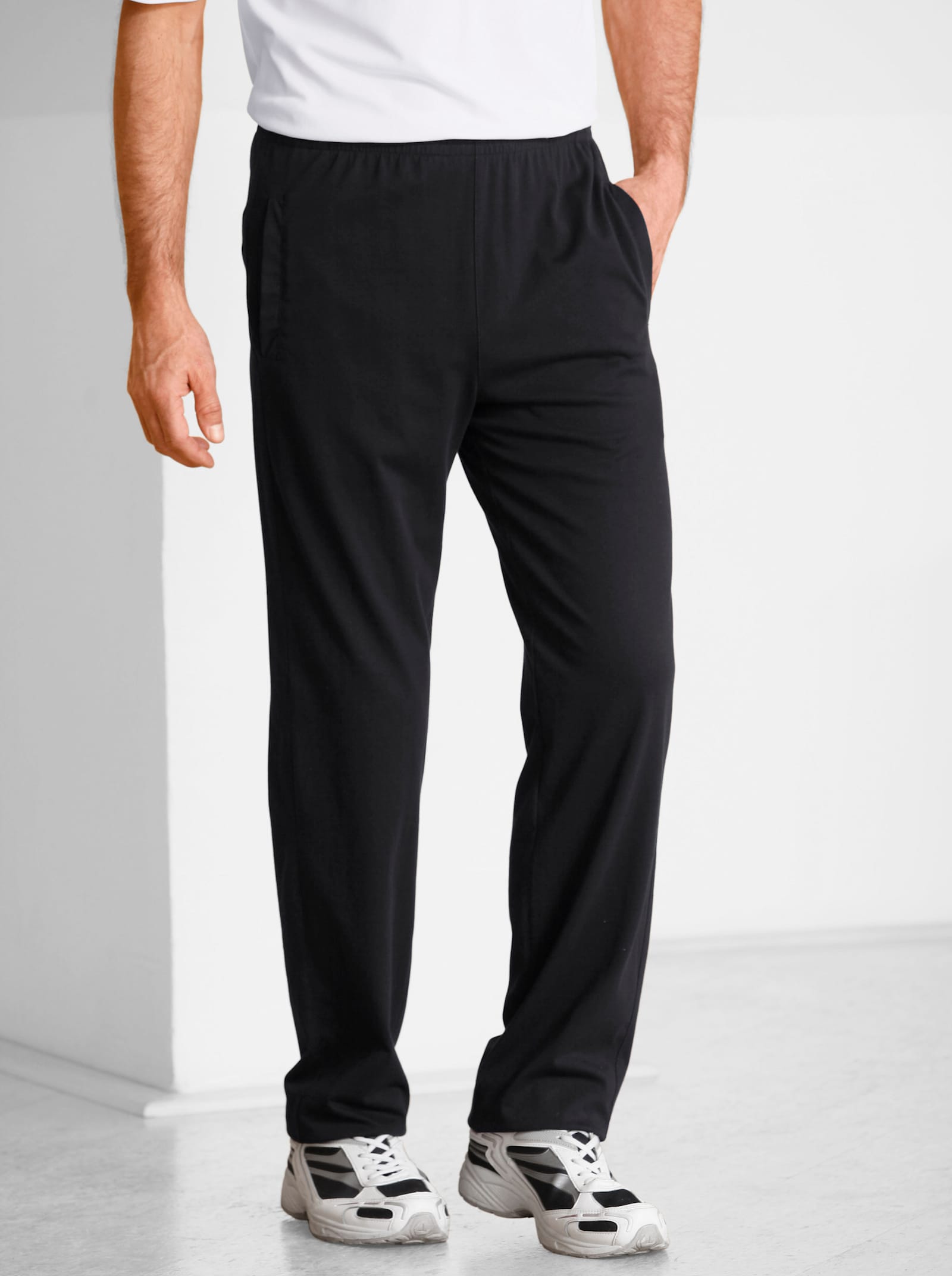 Catamaran Sports Freizeithose mit Dehnbund - schwarz + marine