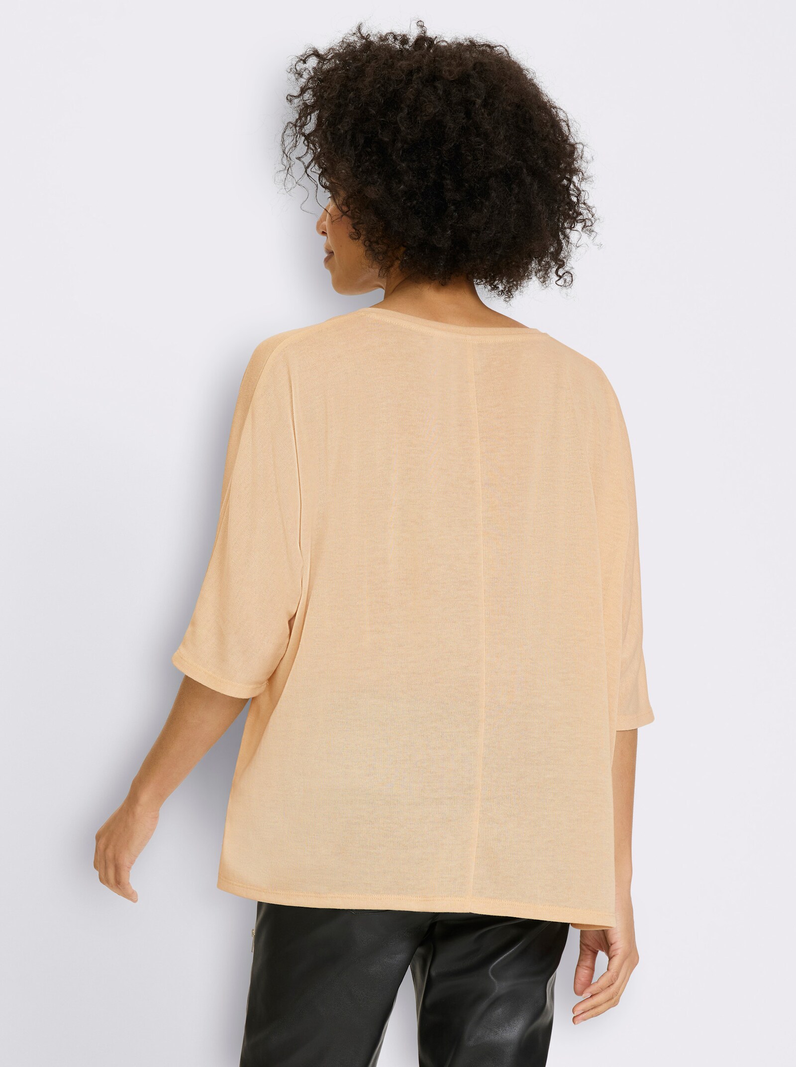 heine Sweatshirt mit Fledermaus-Ärmel - sand