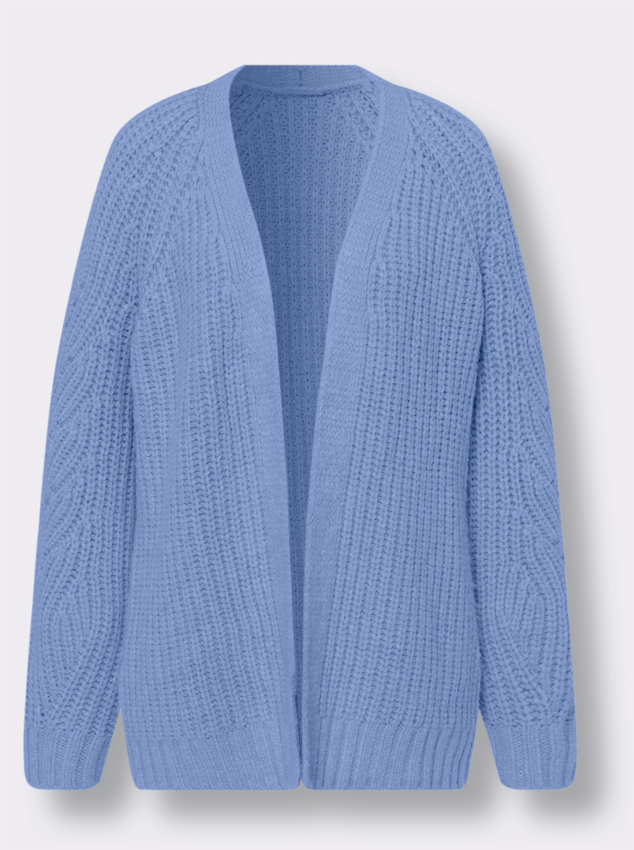 heine Veste en tricot - bleu glacier