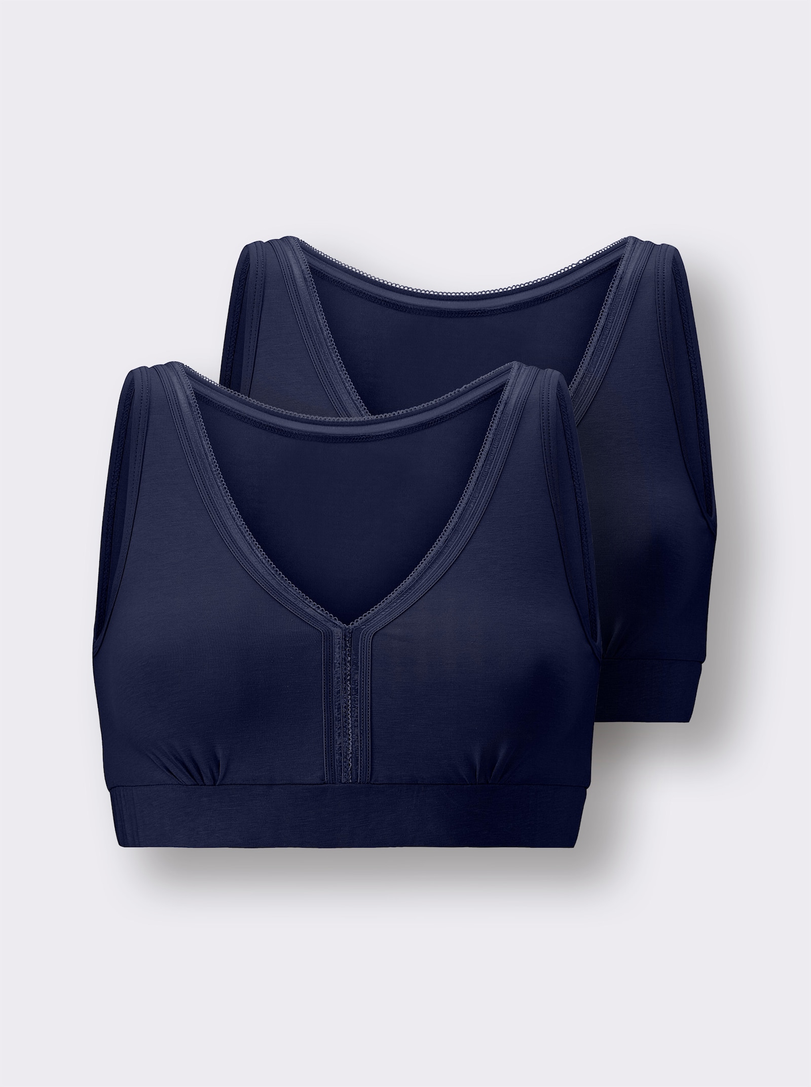 wäschepur Bustier mit Unterbrustband - marine