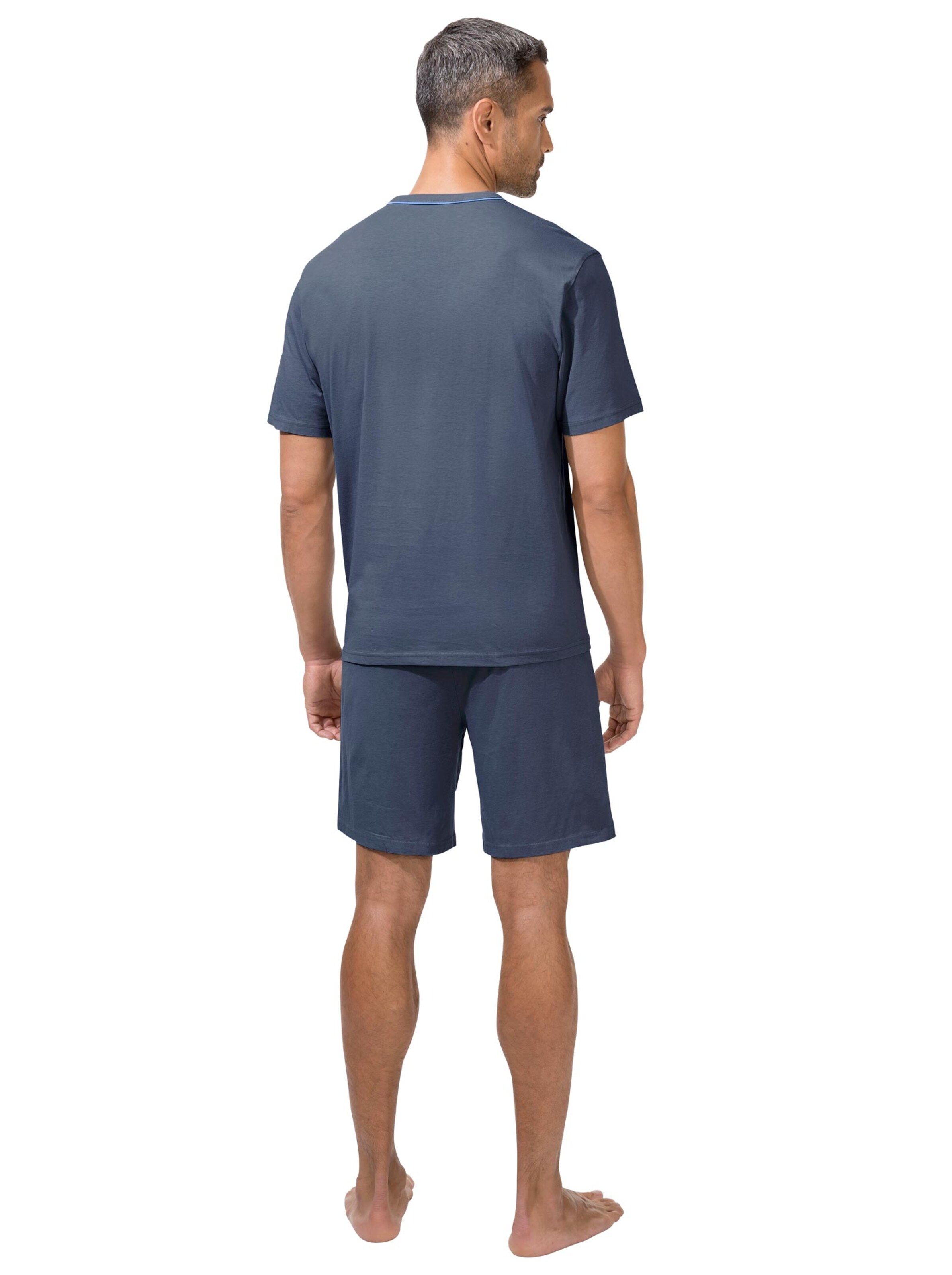 wäschepur Shortys - grau + marine