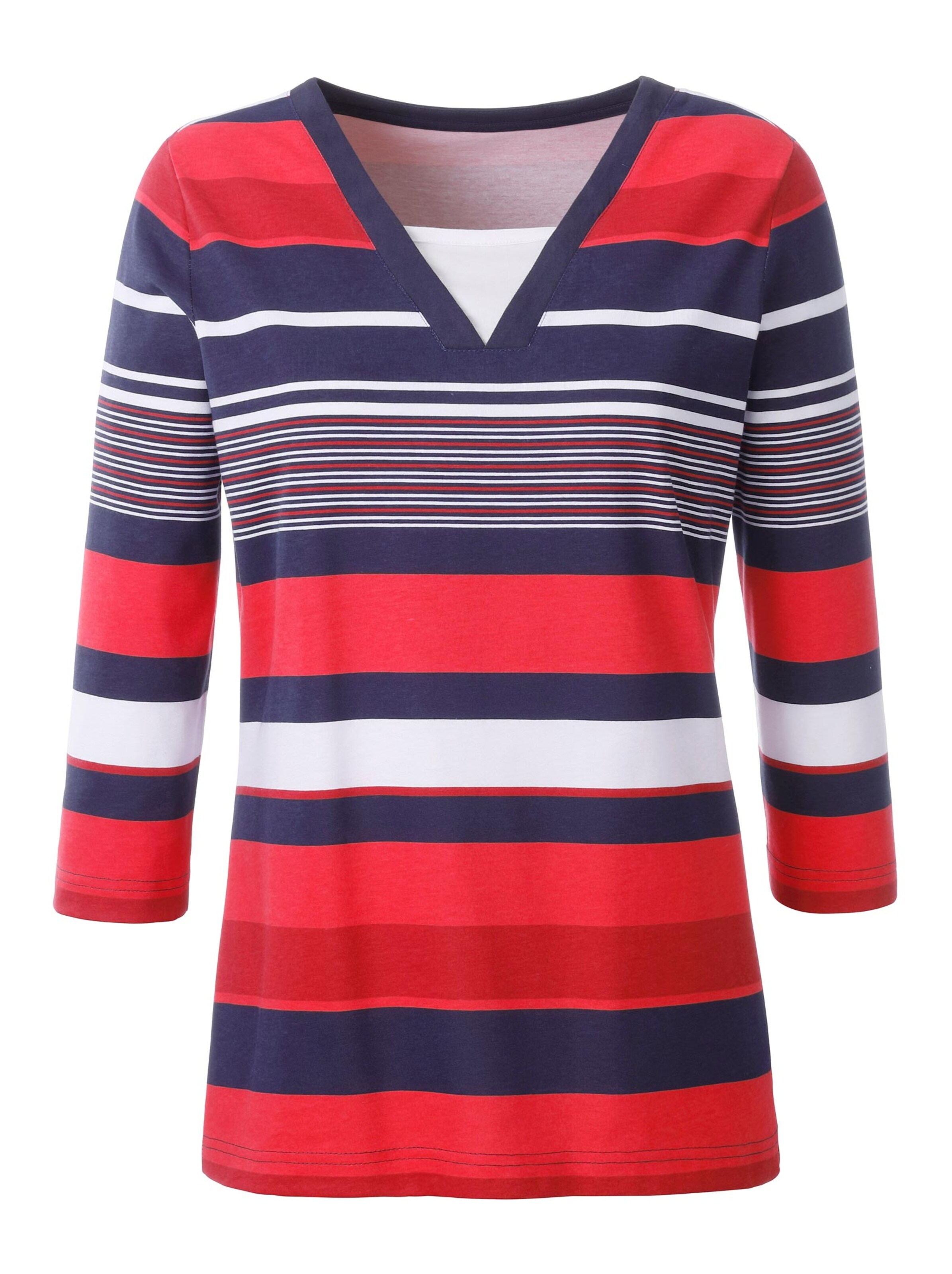 Shirt - rot-gestreift