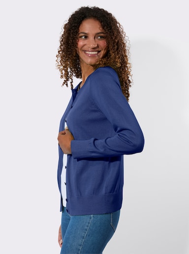 Cardigan - royalblau