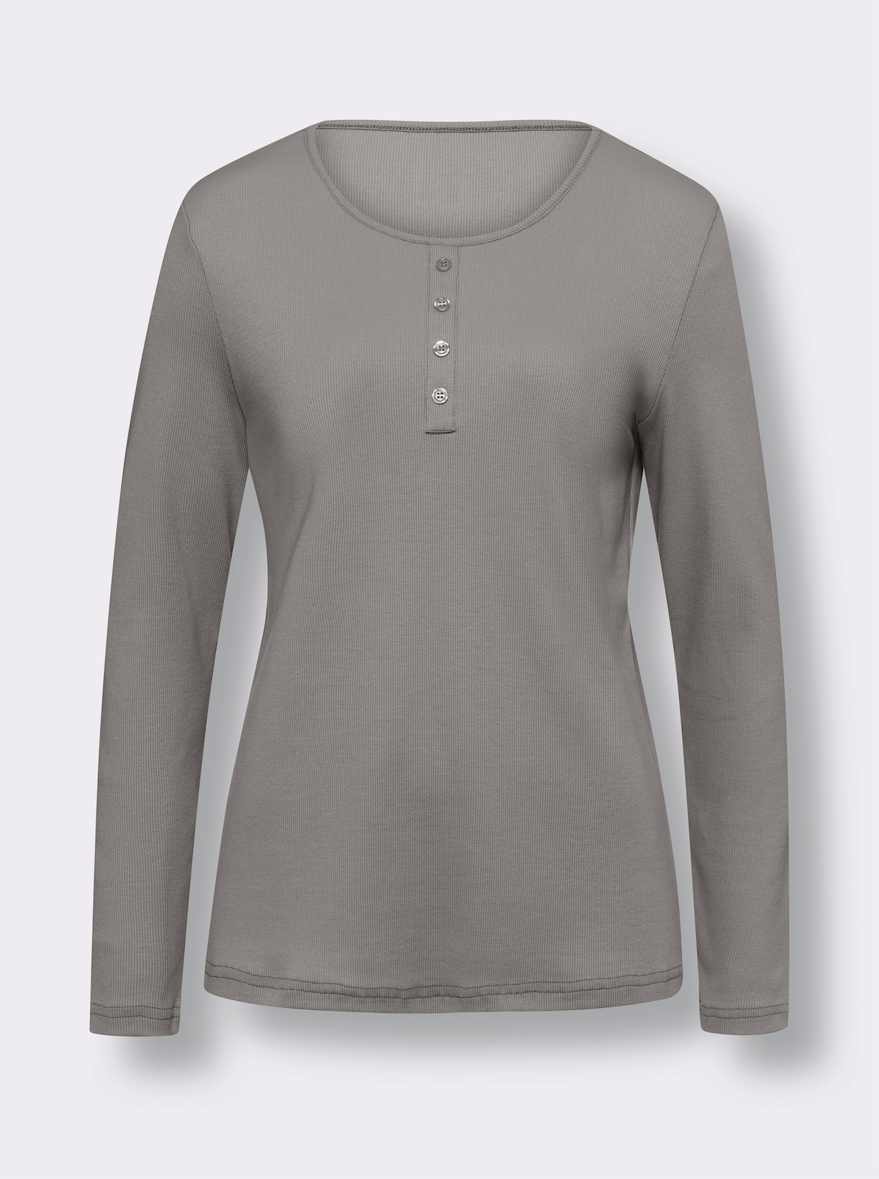 Shirt met lange mouwen - grijs