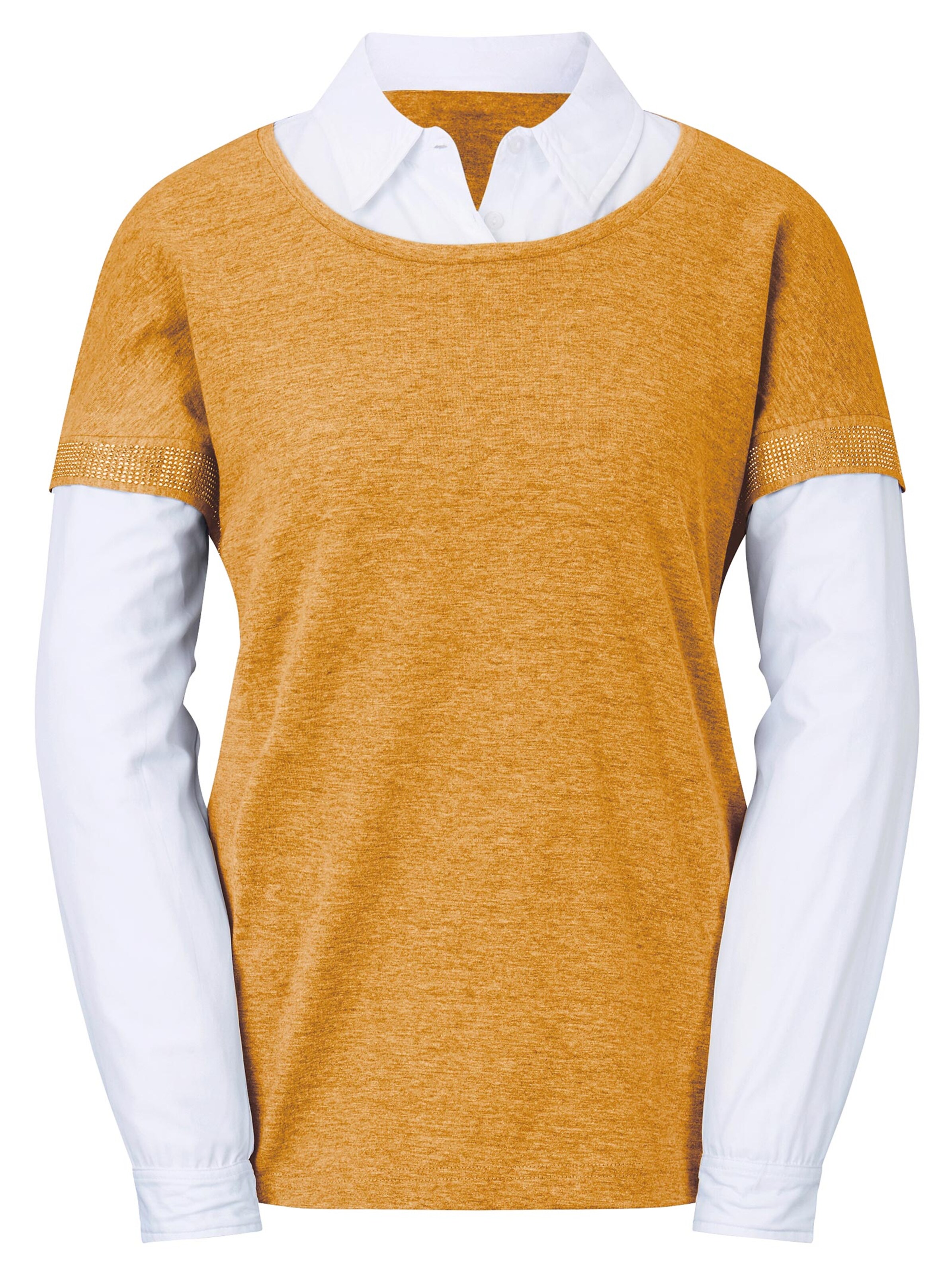 2-in-1-Shirt - curry