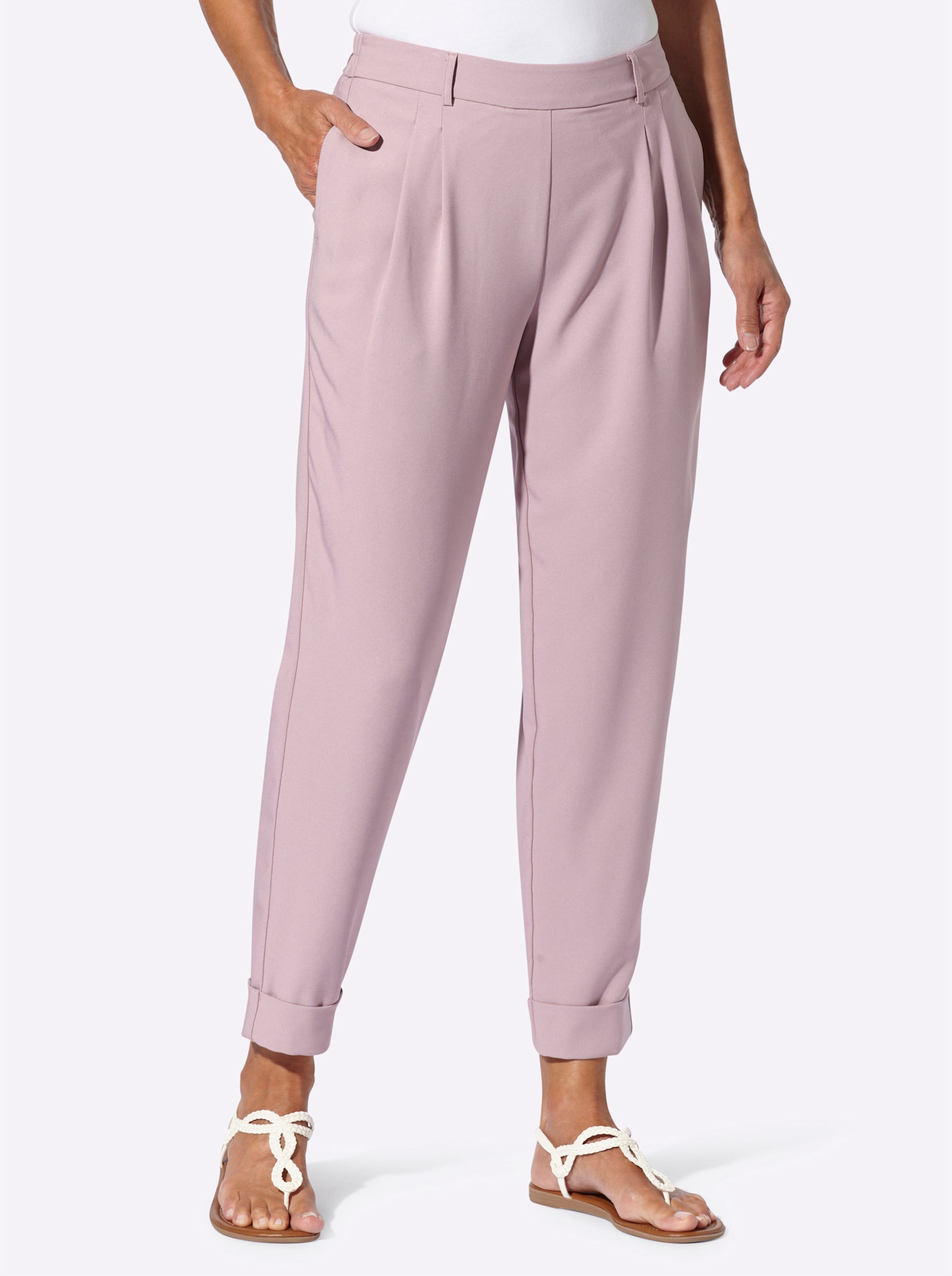 Bundfaltenhose