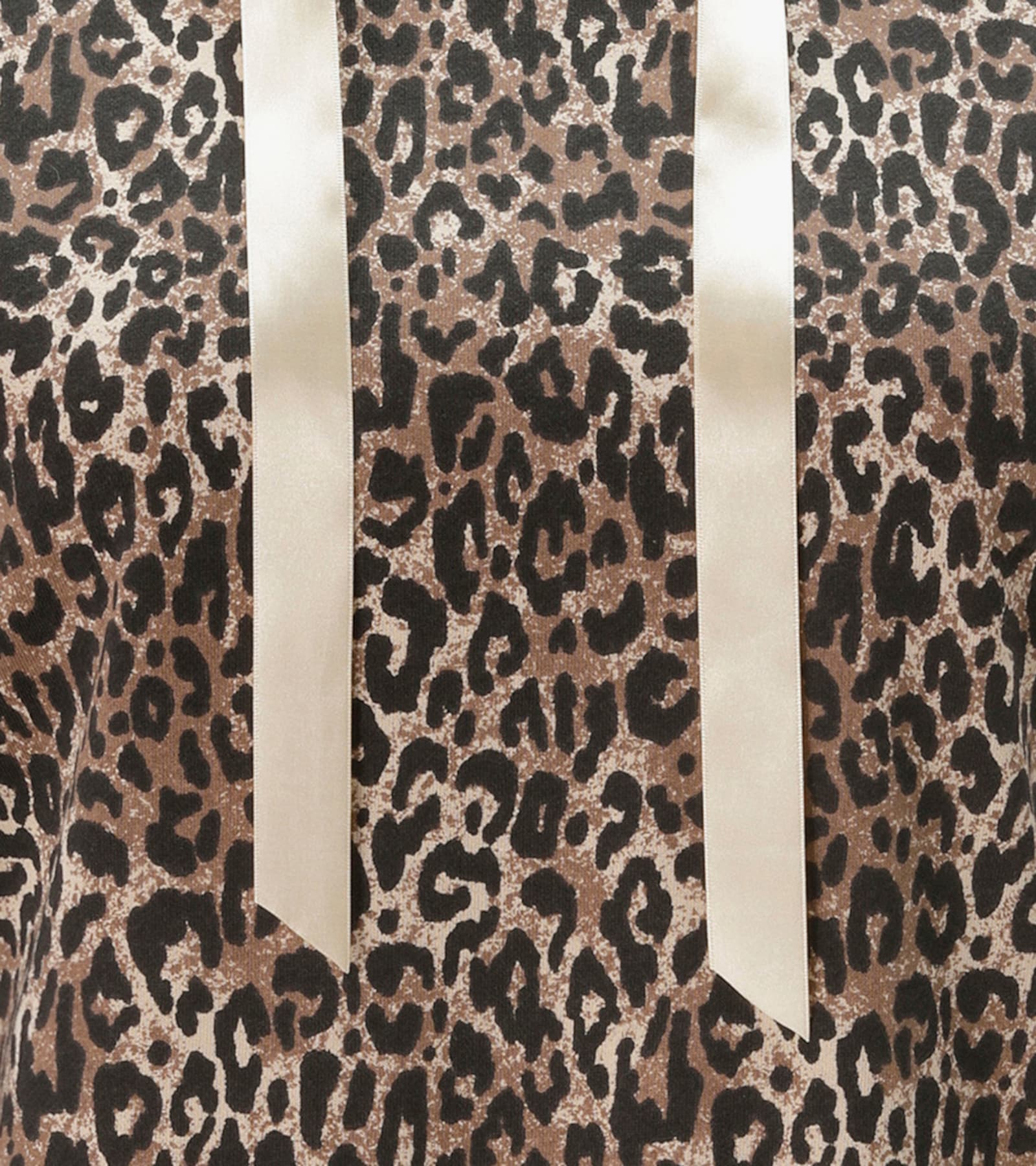 Aniston PLUS Kapuzensweatshirt - beige-schwarz-offhite