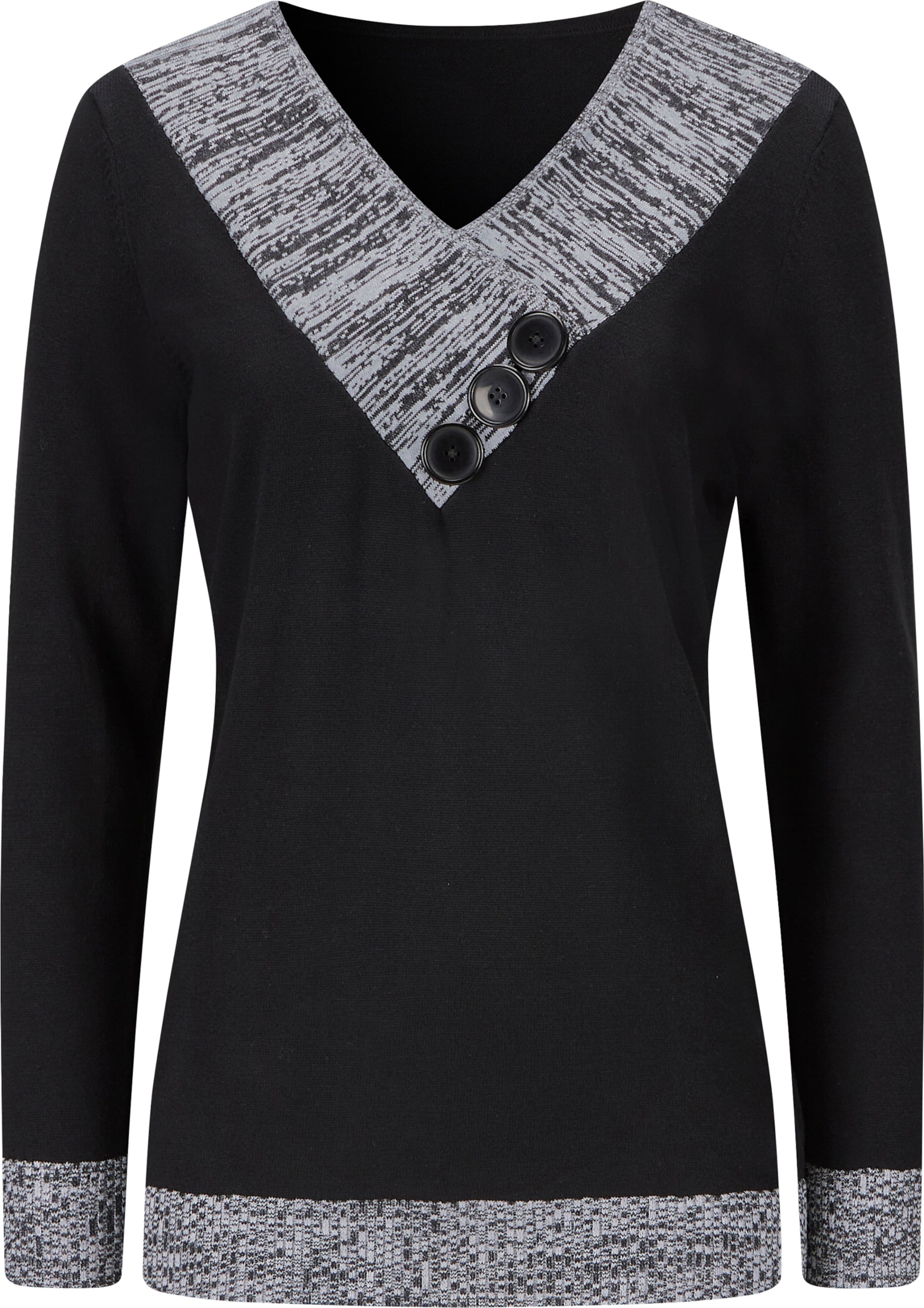 Classic Basics Gebreide Trui met lange mouwen
