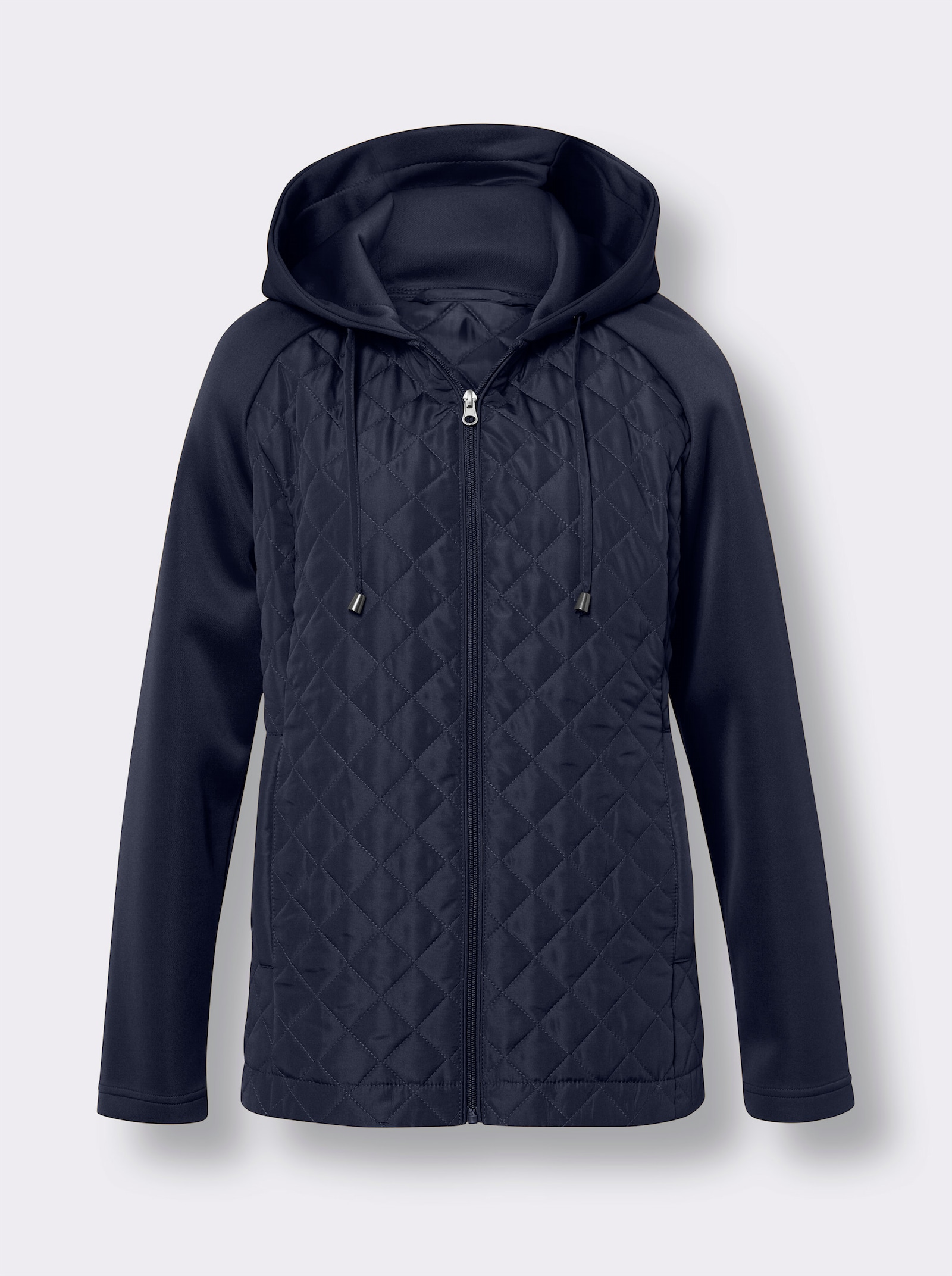 Jacke mit Steppmuster - marine