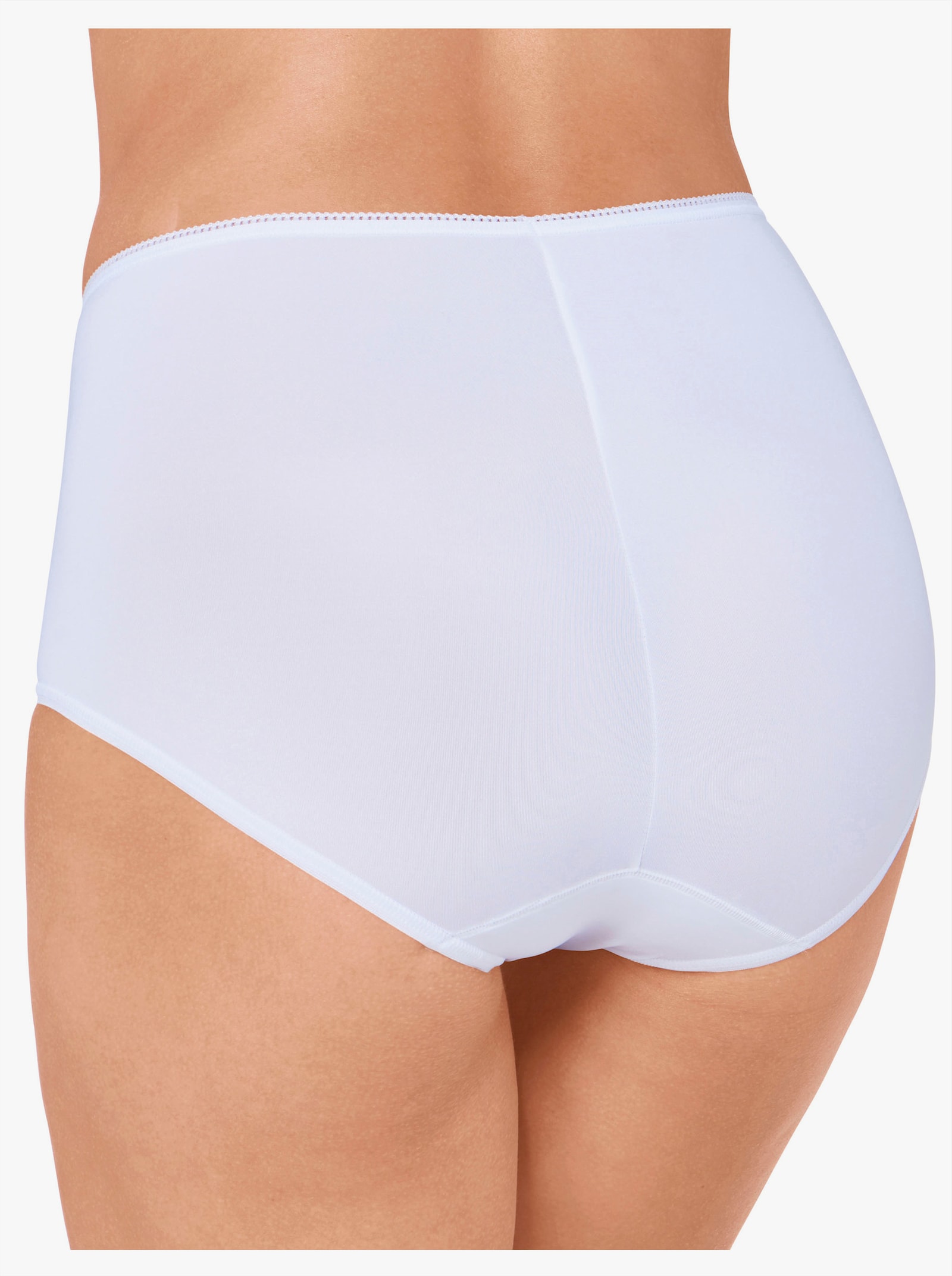 Sloggi Taillenslip aus atmungsaktiver Microfaser - weiß