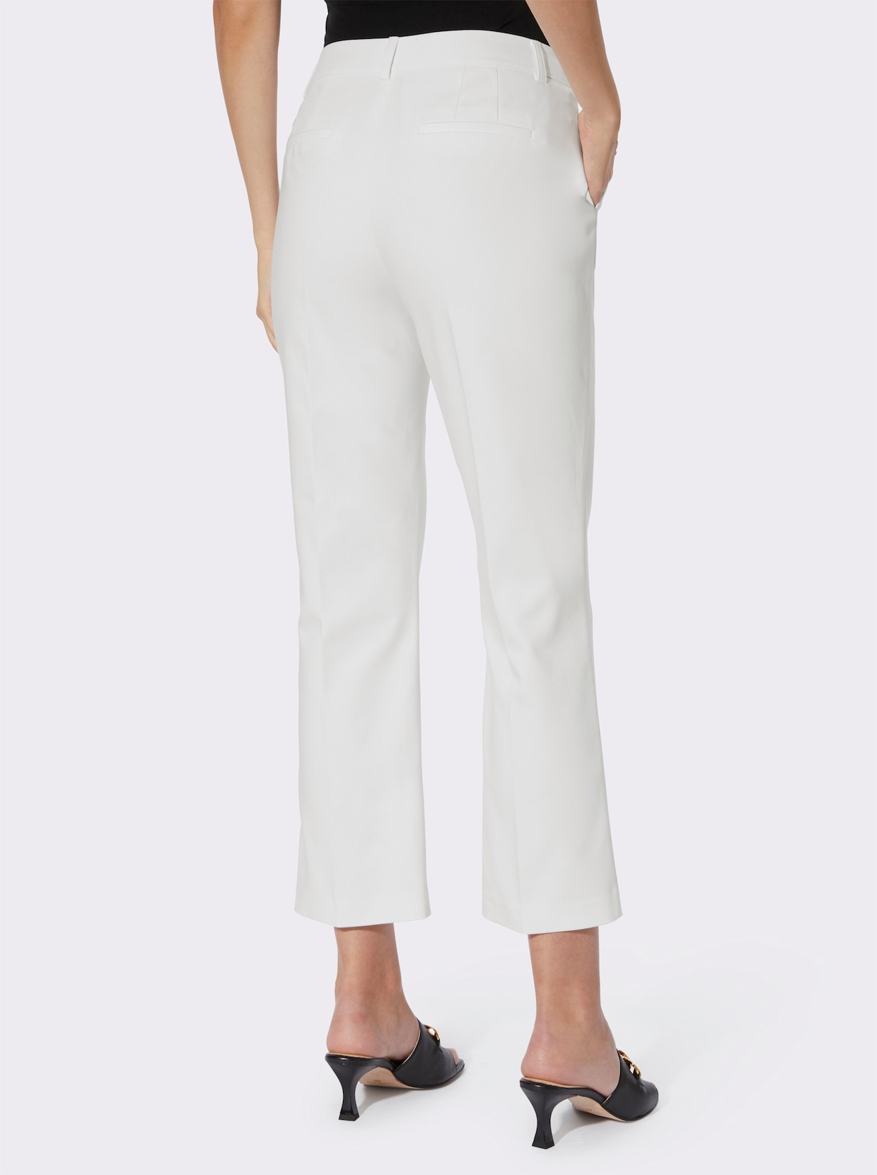 heine Pantalon 7/8 - blanc