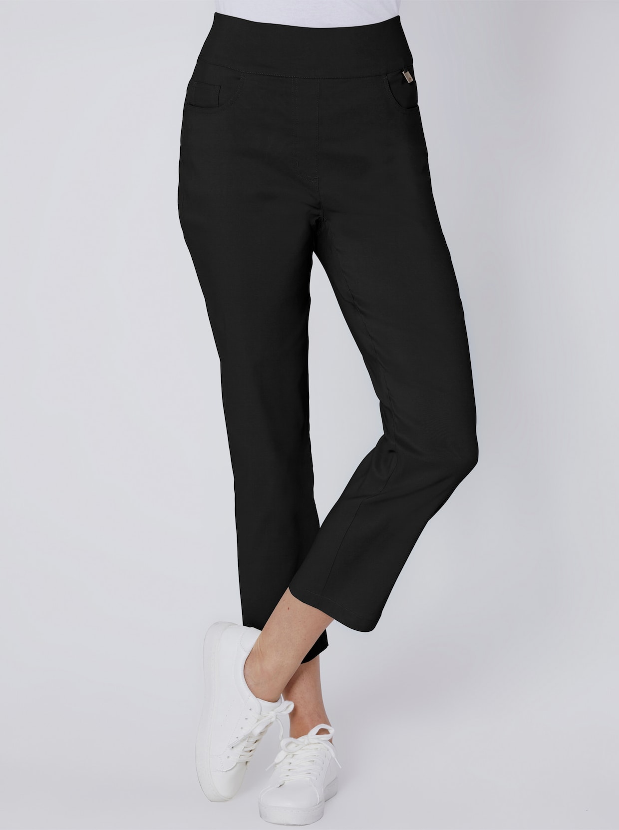 Stehmann Comfort line Lyocell-7/8-Hose - schwarz