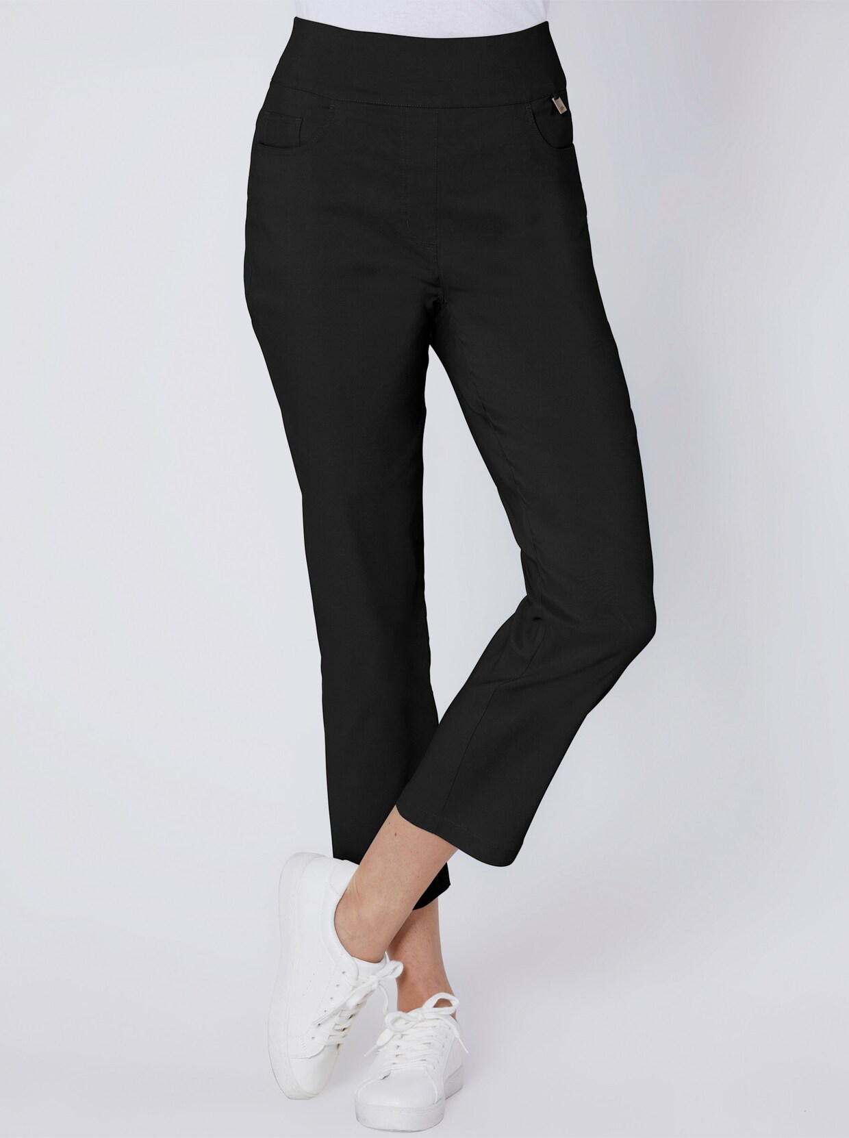 Stehmann Comfort line Lyocell-7/8-Hose - schwarz
