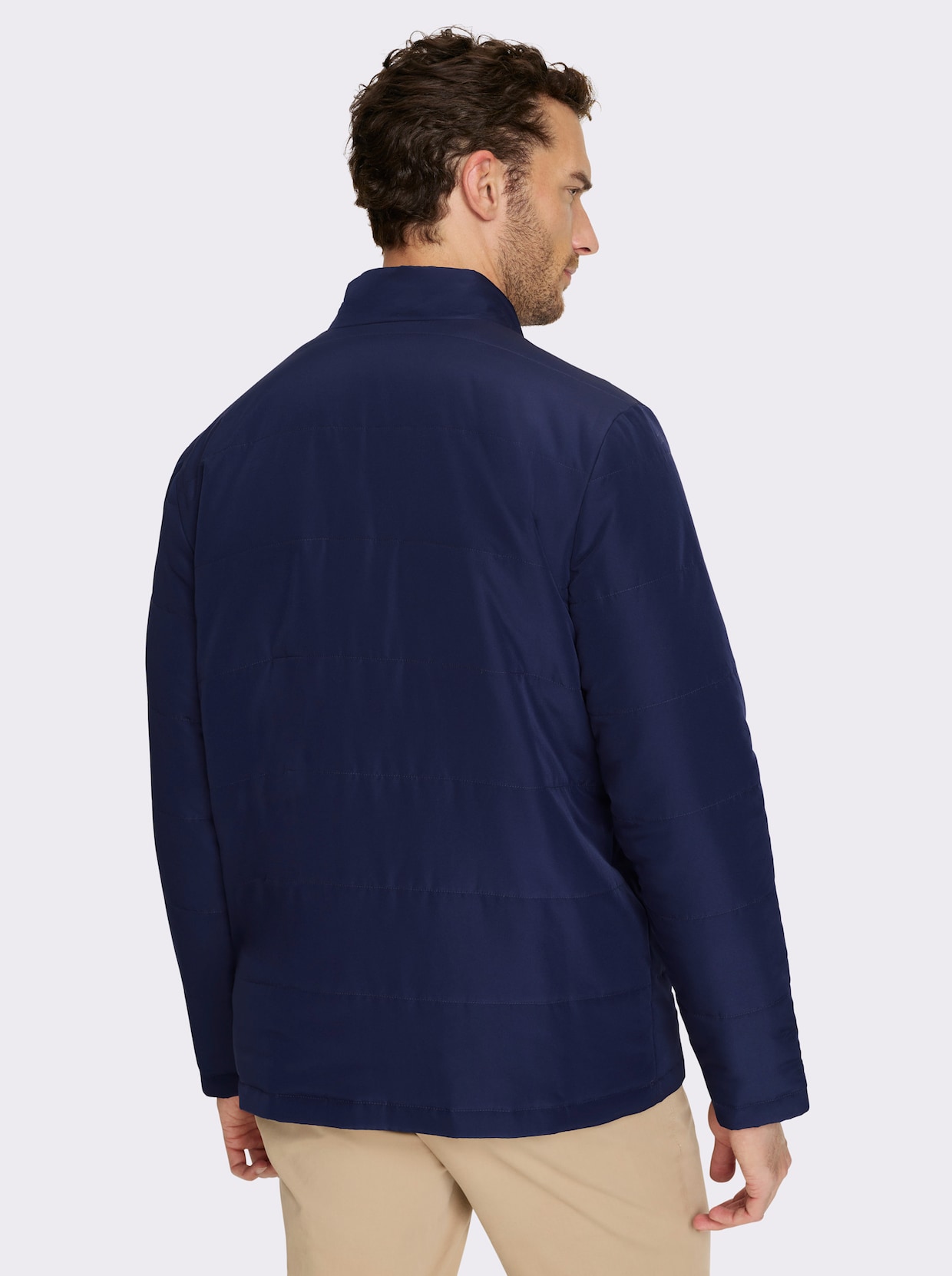 Catamaran Steppjacke - marine-bedruckt