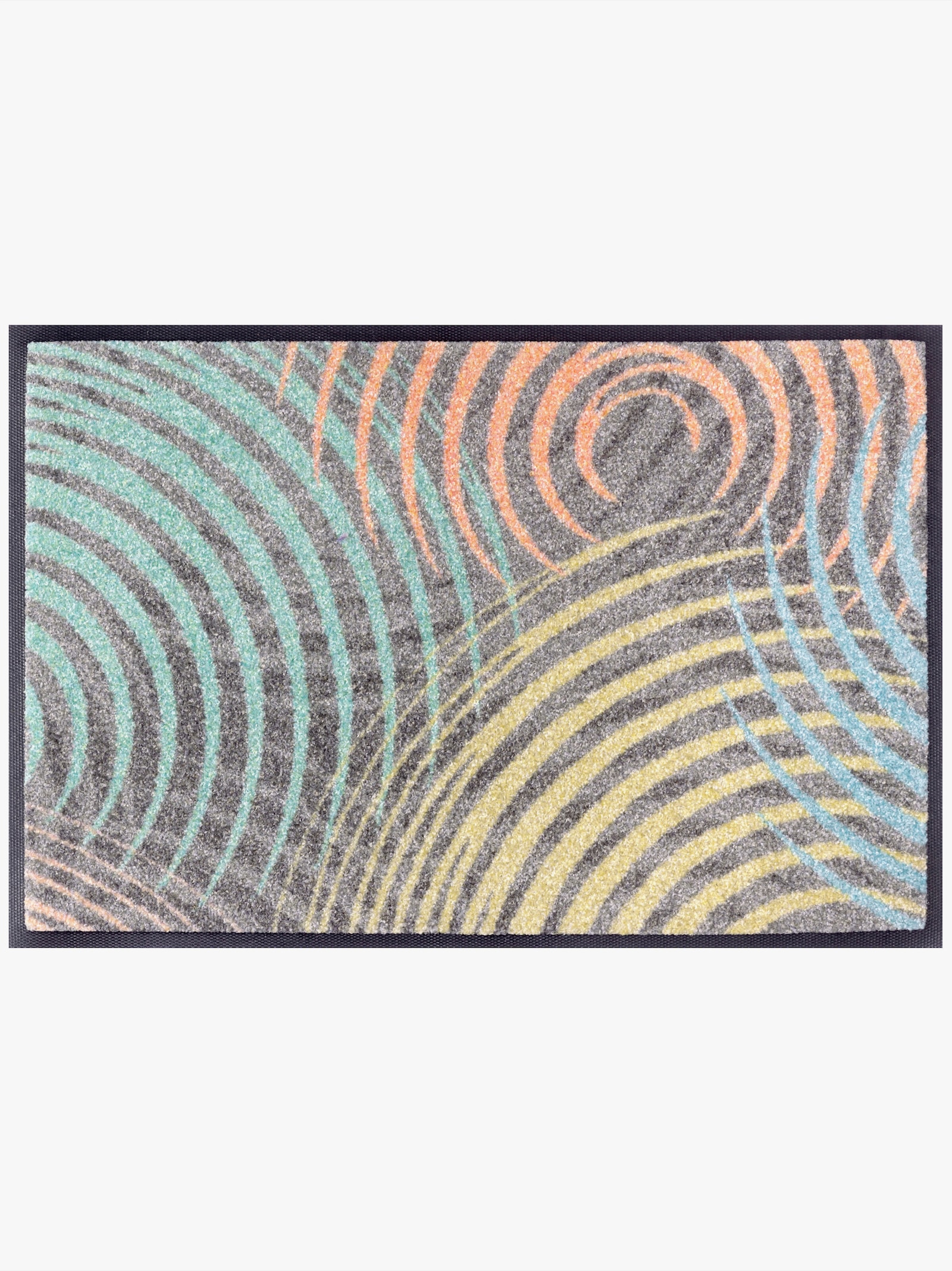 wash+dry by Kleen-Tex Fußmatte - grau-bunt