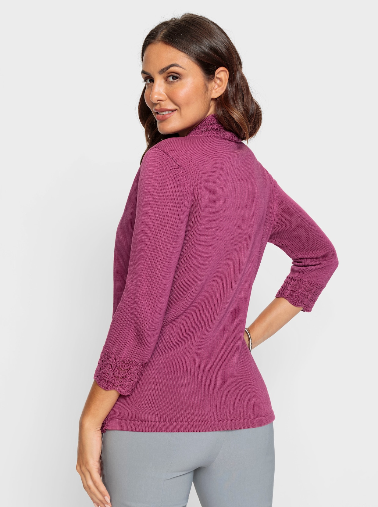 2-in-1-pullover - heide