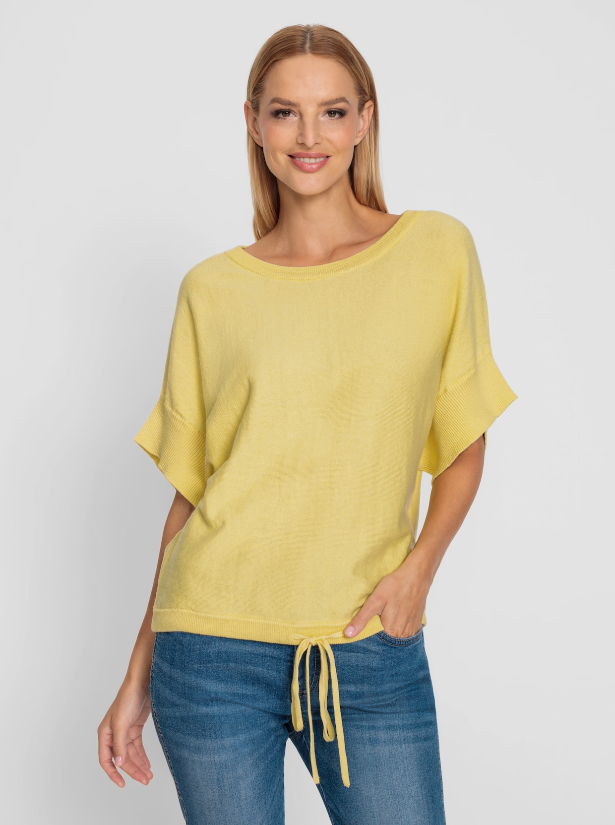 heine Pullover - citroen