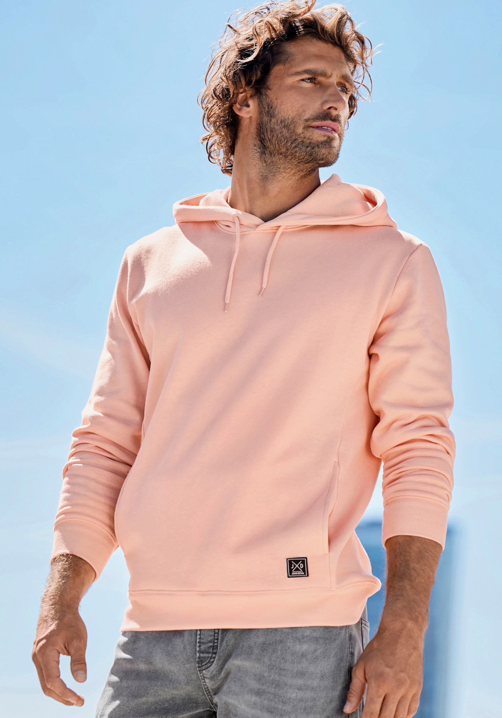 John Devin Hoodie - apricot