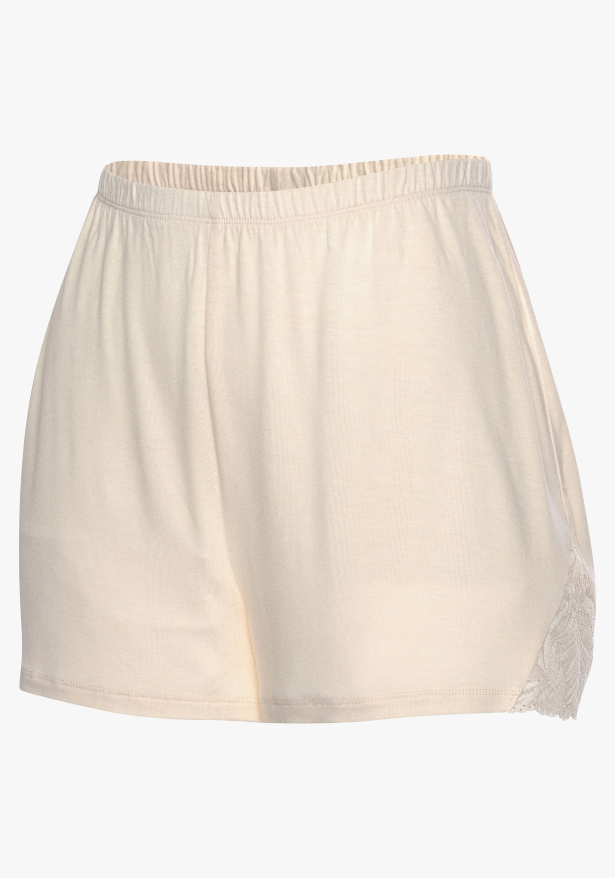 LASCANA Schlafshorts - creme